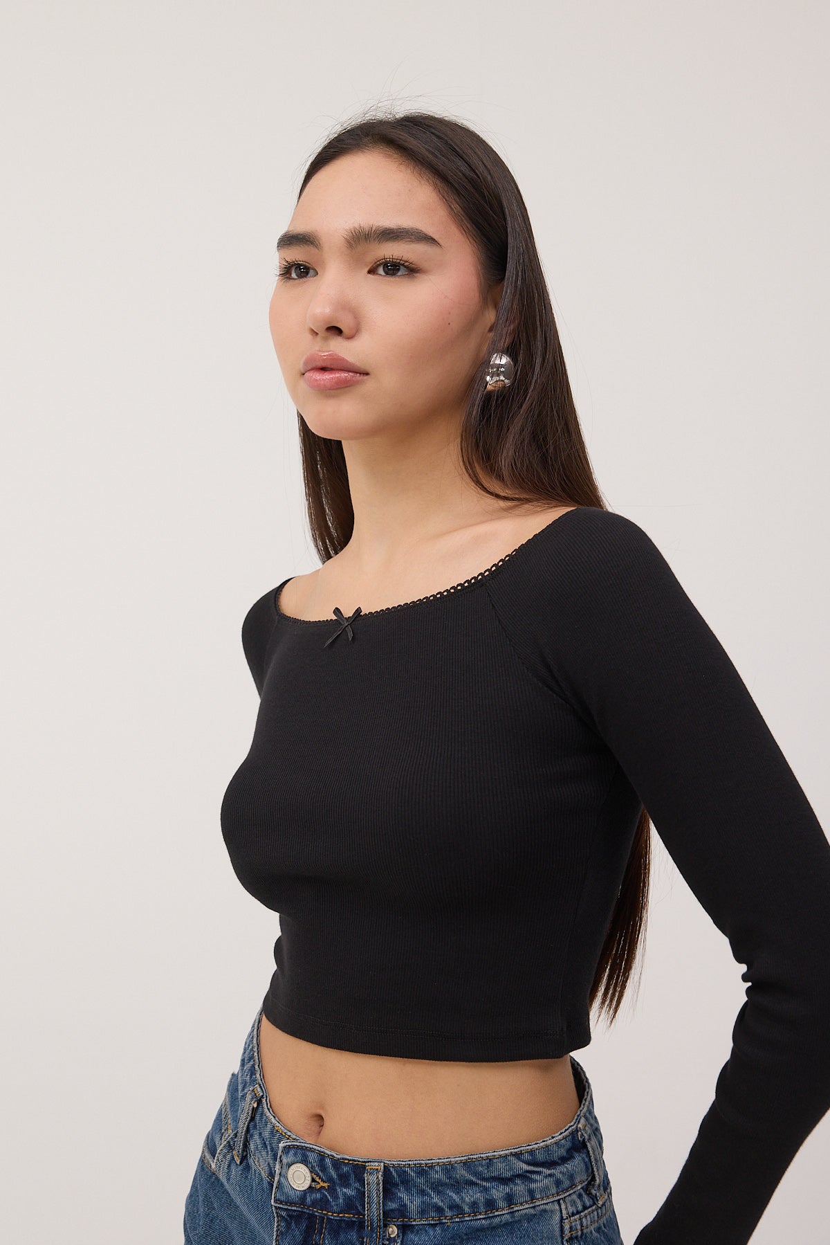 Black_Boat-Neck-Long-Sleeve-Crop-Blouse-addax