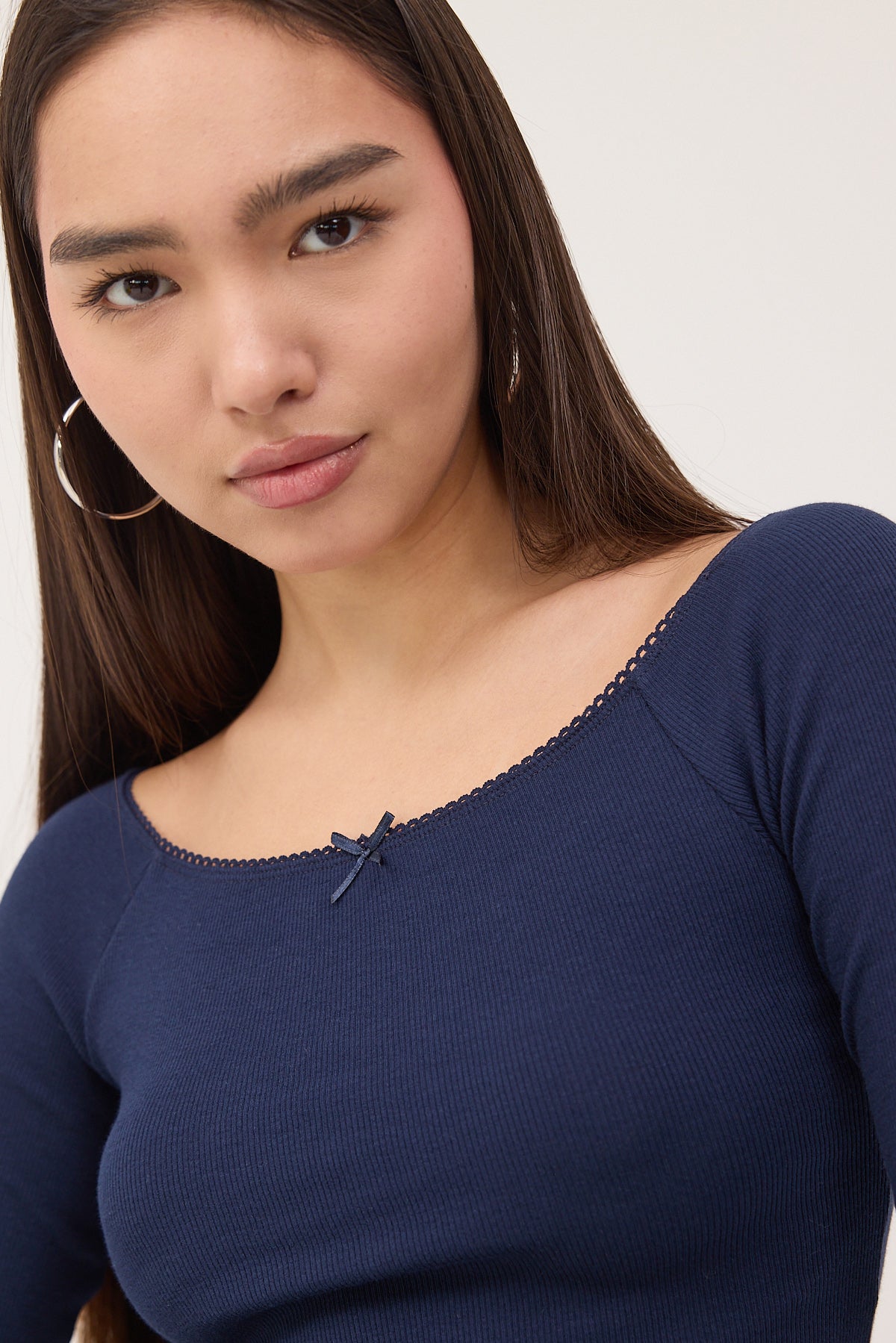 Night-Blue_Boat-Neck-Long-Sleeve-Crop-Blouse-addax