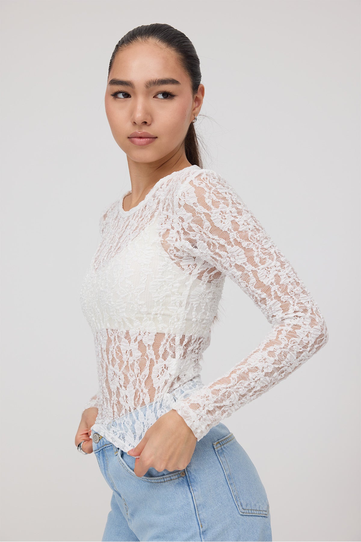 White_Round-Neck-Lace-Sheer-Blouse-addax