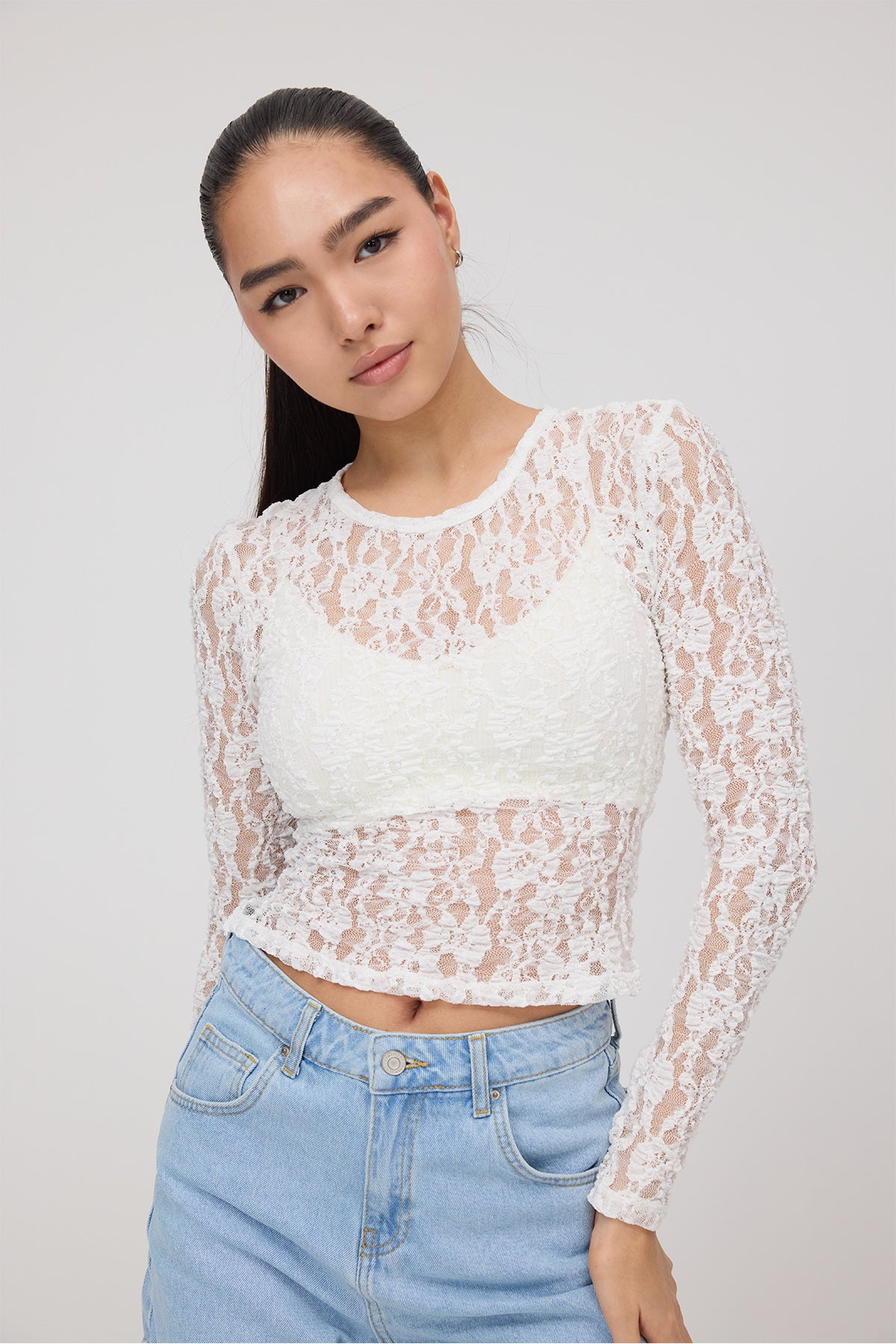 White_Round-Neck-Lace-Sheer-Blouse-addax