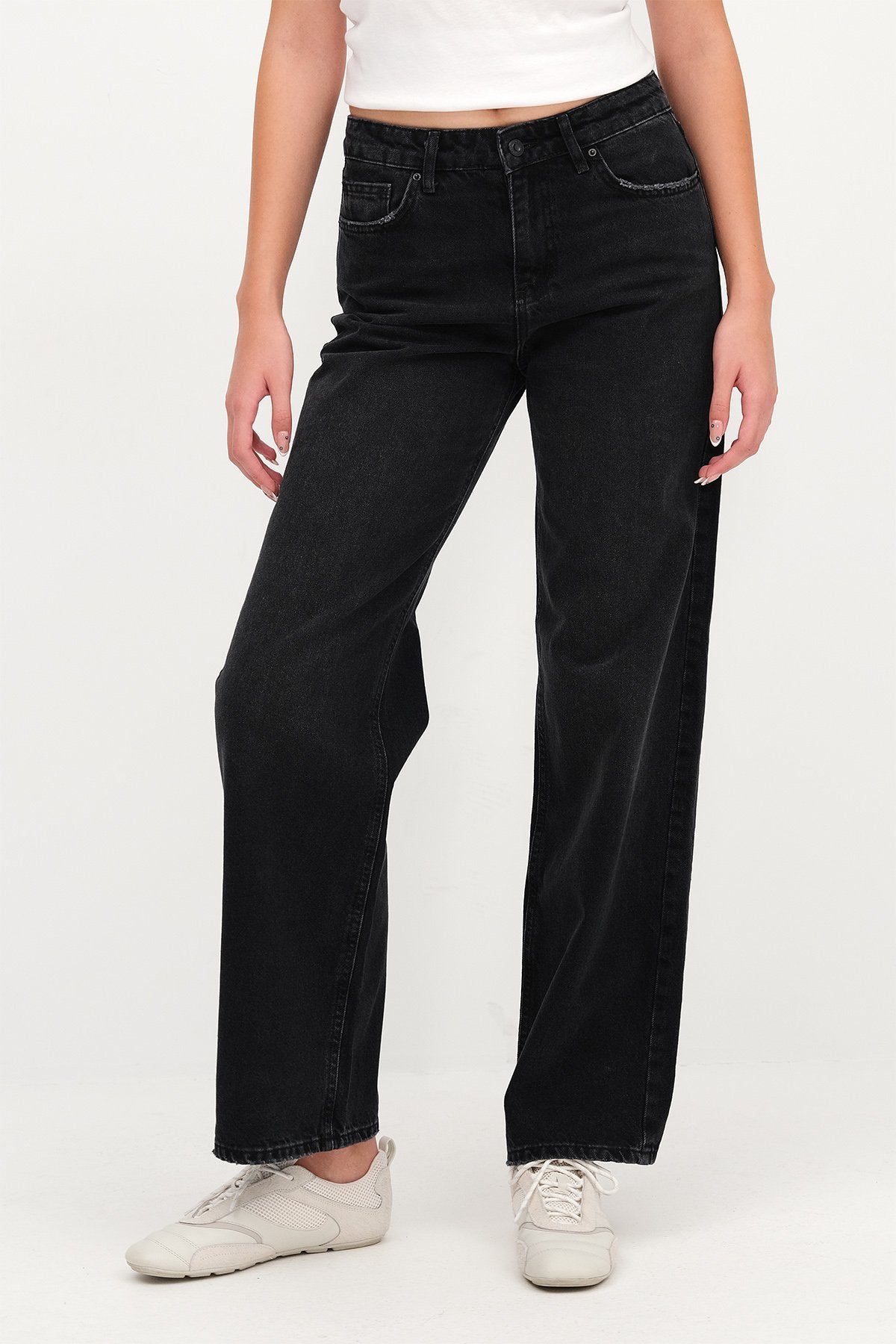 Charcoal_High-Waist-Wide-Leg-Jean- Trousers-addax
