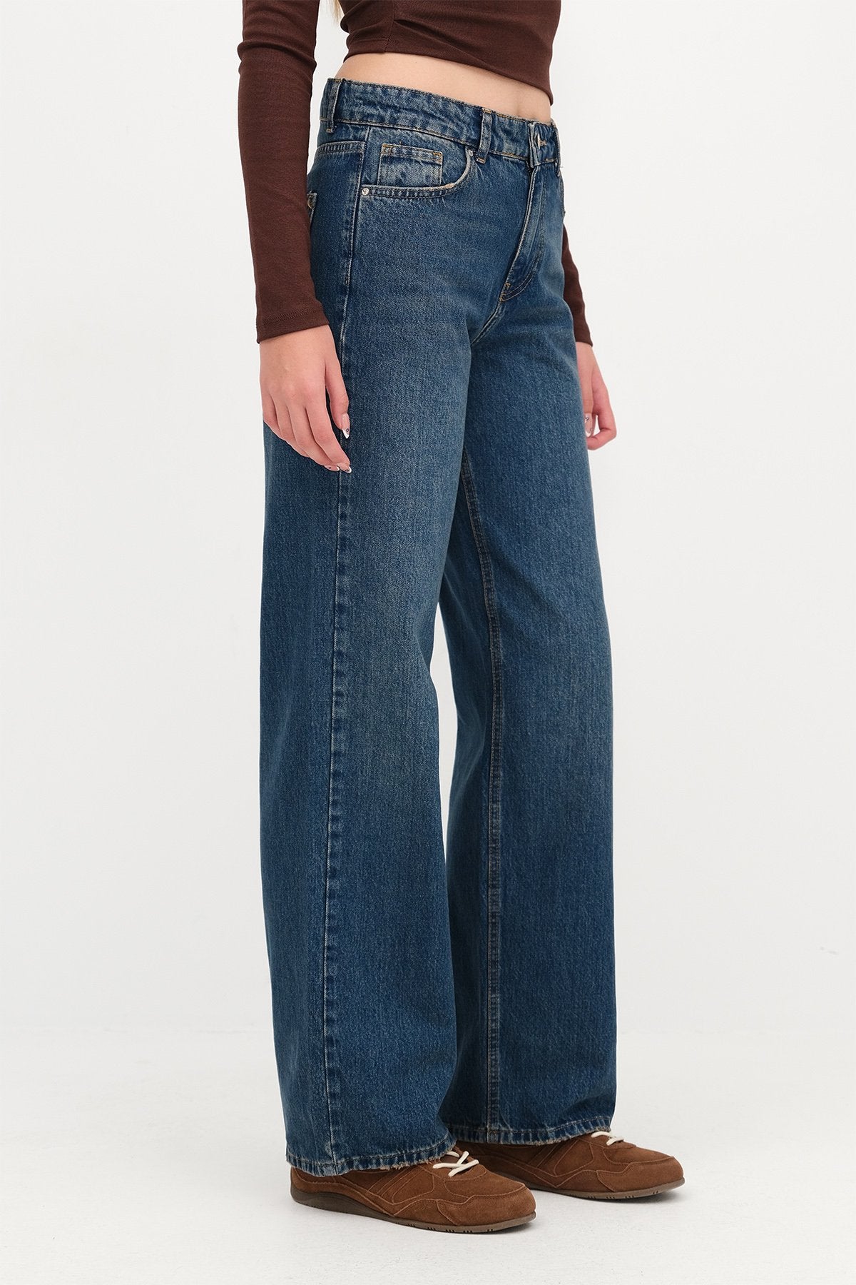 Dark-Blue_High-Waist-Wide-Leg-Jean- Trousers-addax