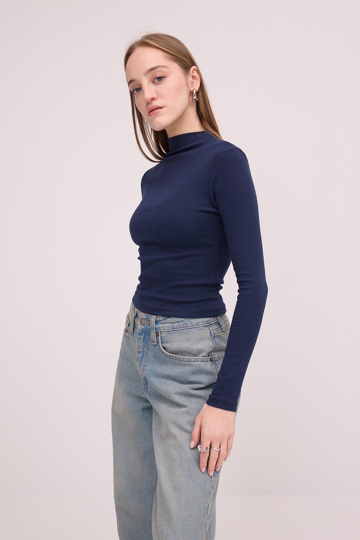 Night-Blue_Long-Sleeve-Basic-Blouse-addax