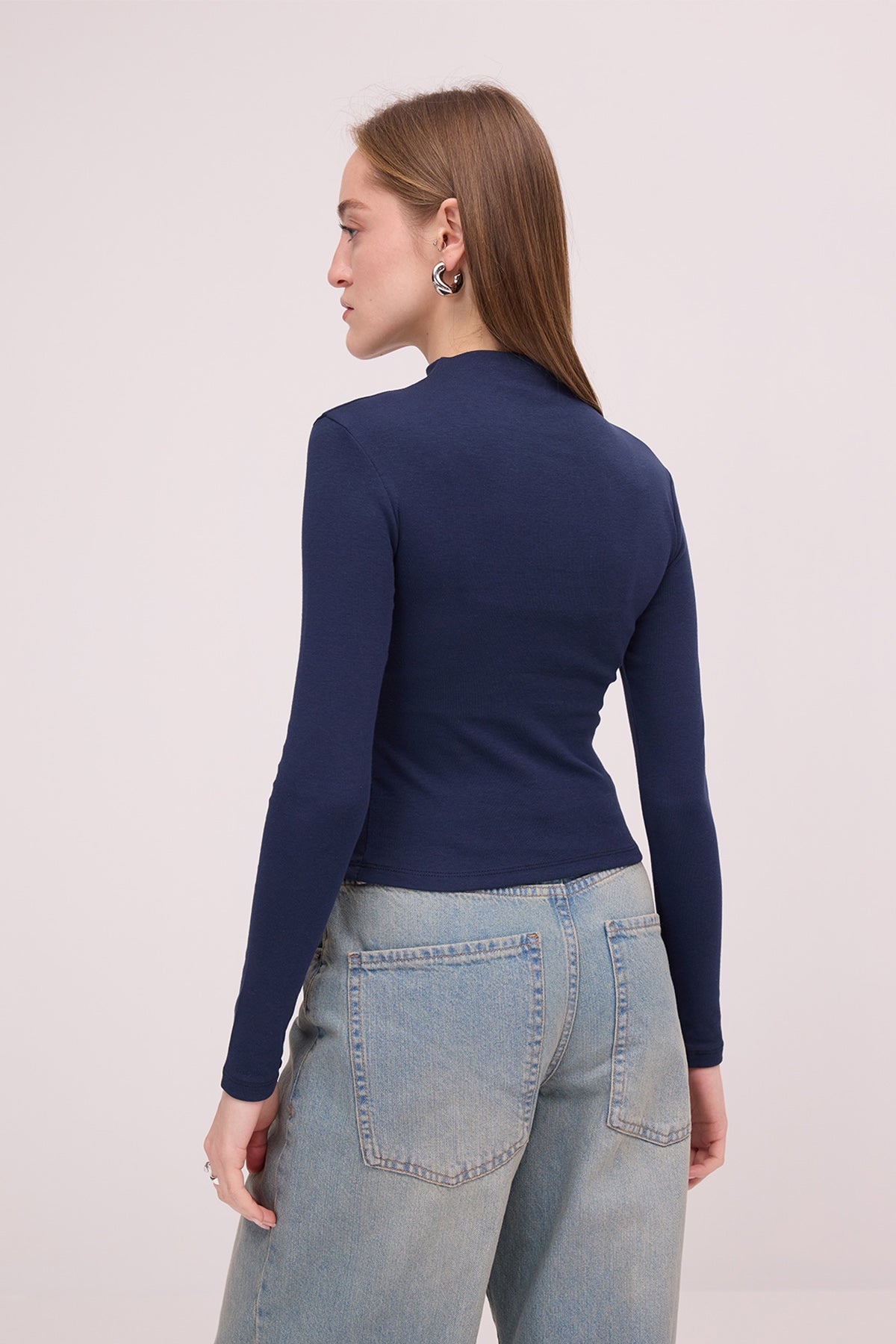 Night-Blue_Long-Sleeve-Basic-Blouse-addax