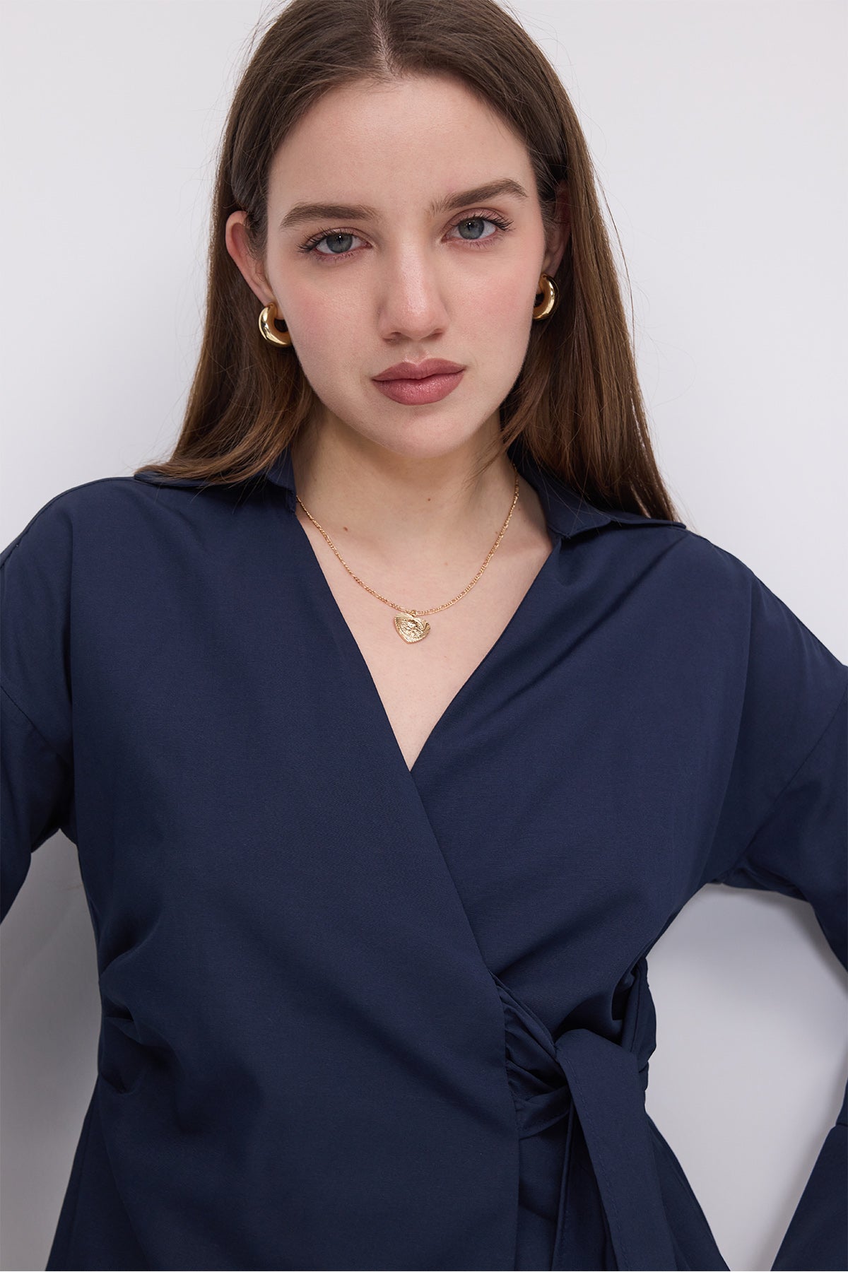 Night-Blue_Side-Tie-Shirt-addax