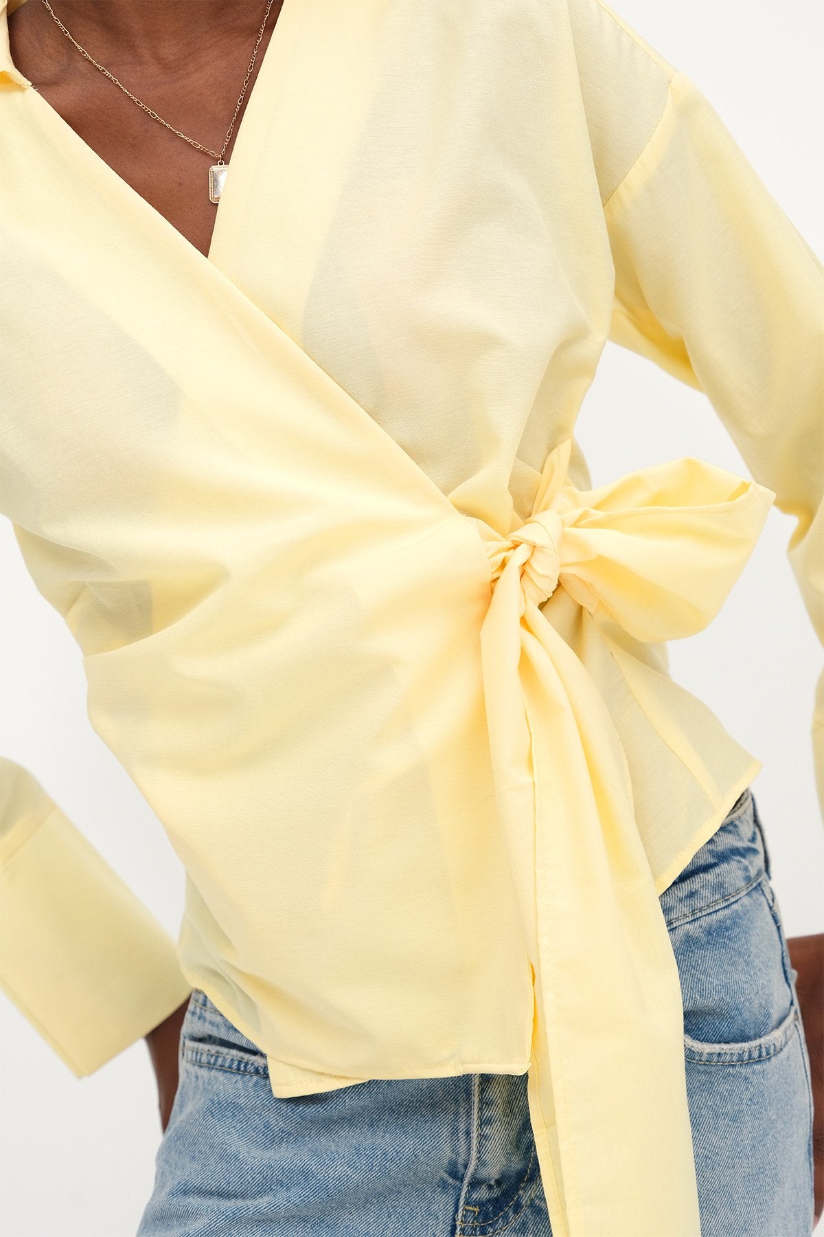 Light-Yellow_Side-Tie-Shirt-addax
