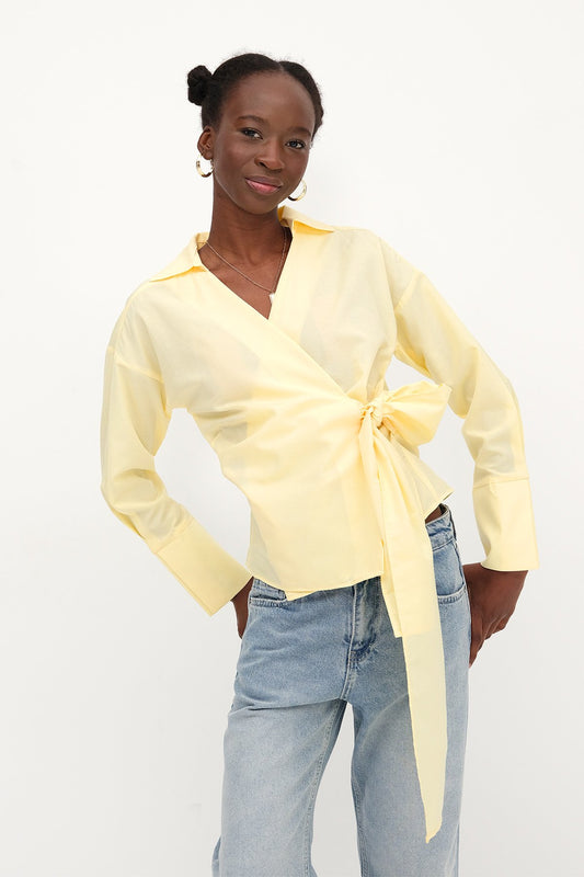 Light-Yellow_Side-Tie-Shirt-addax
