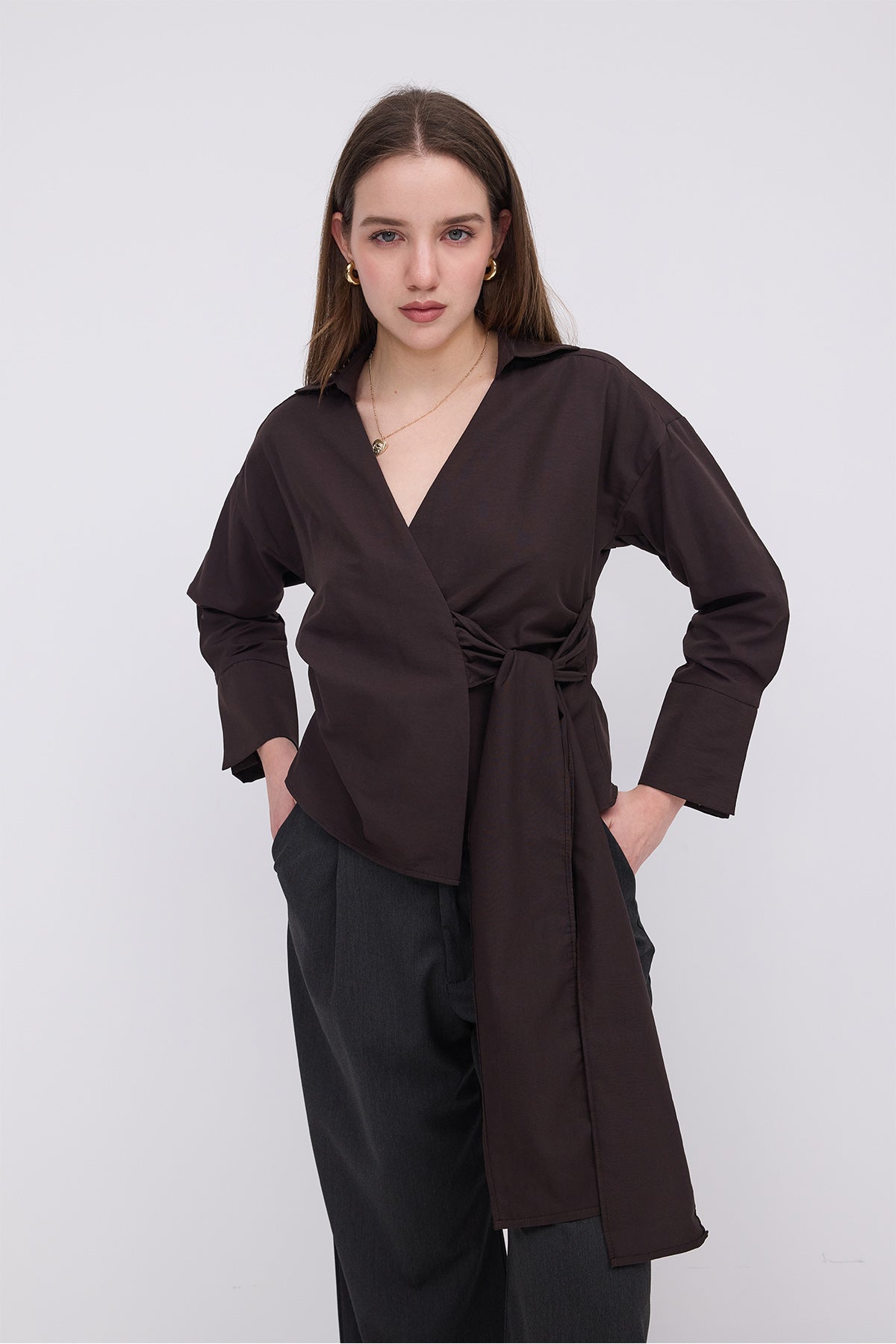 Bitter-Coffee_Side-Tie-Shirt-addax