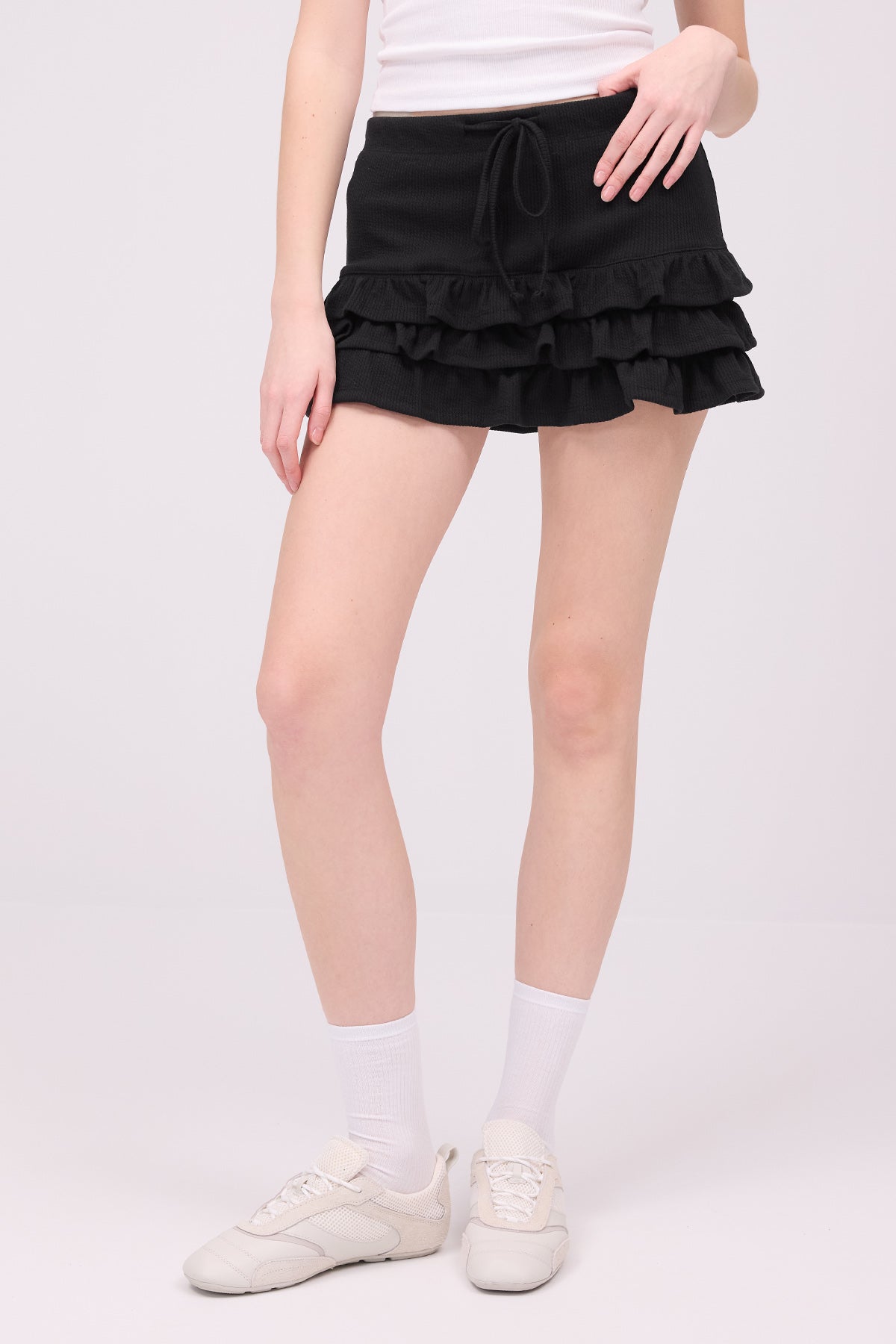 Ruffle Mini Skirt