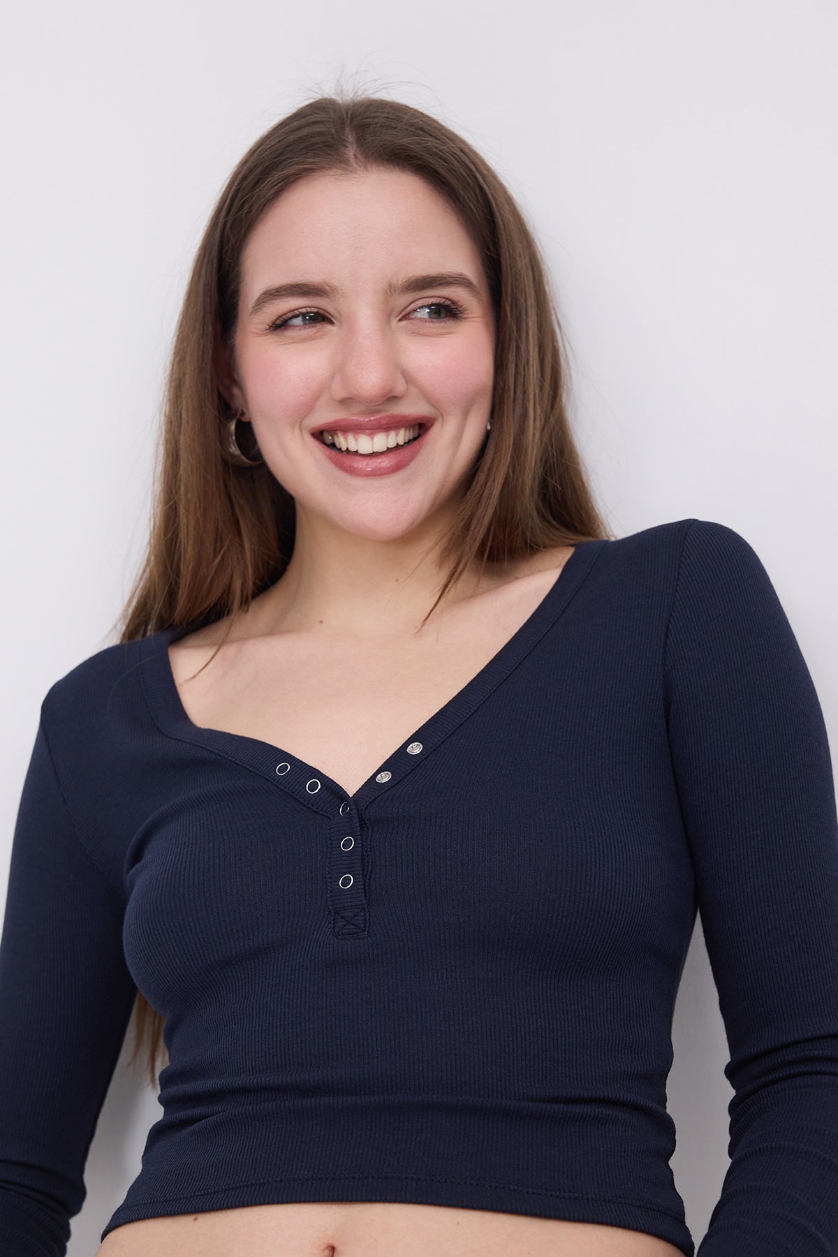 Night-Blue_Modal-T-shirt-with-Snap-Collar-addax