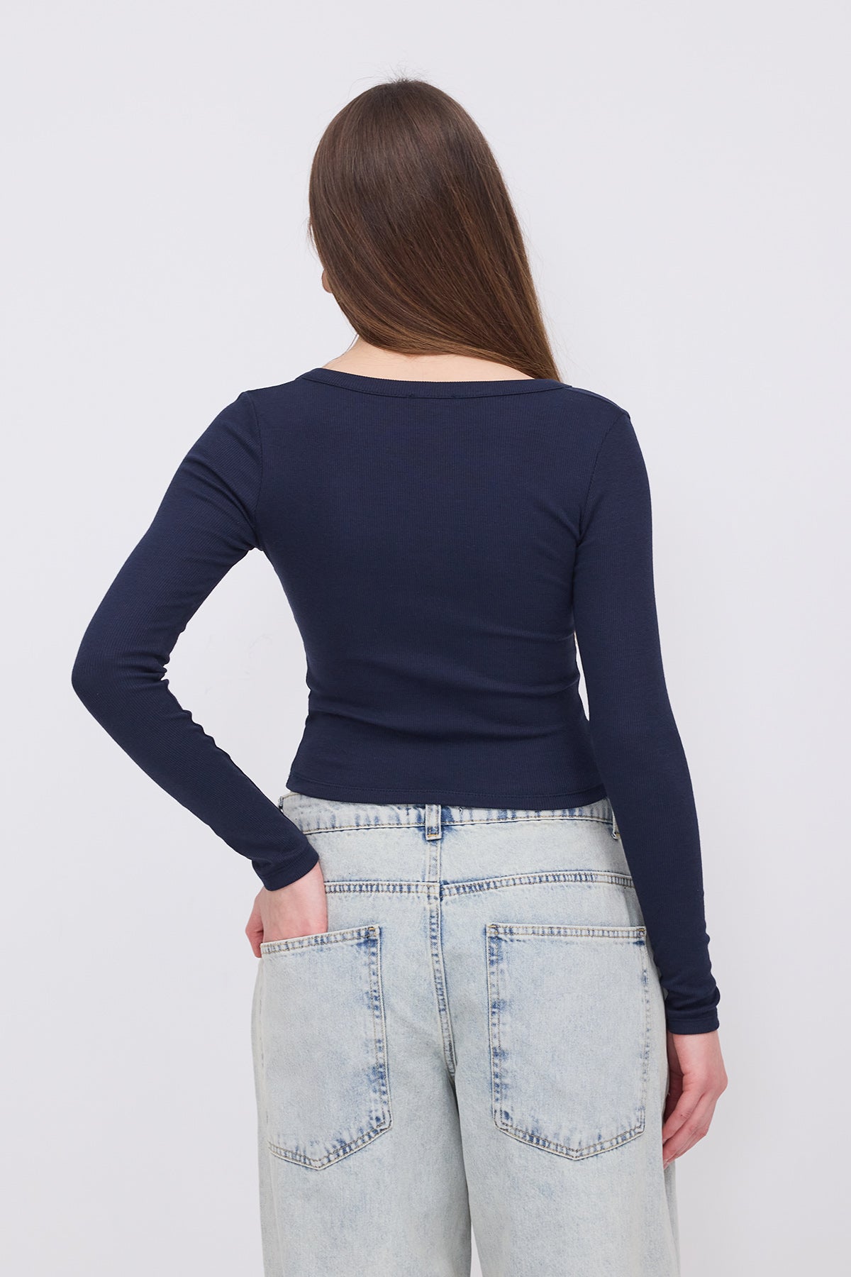 Night-Blue_Modal-T-shirt-with-Snap-Collar-addax