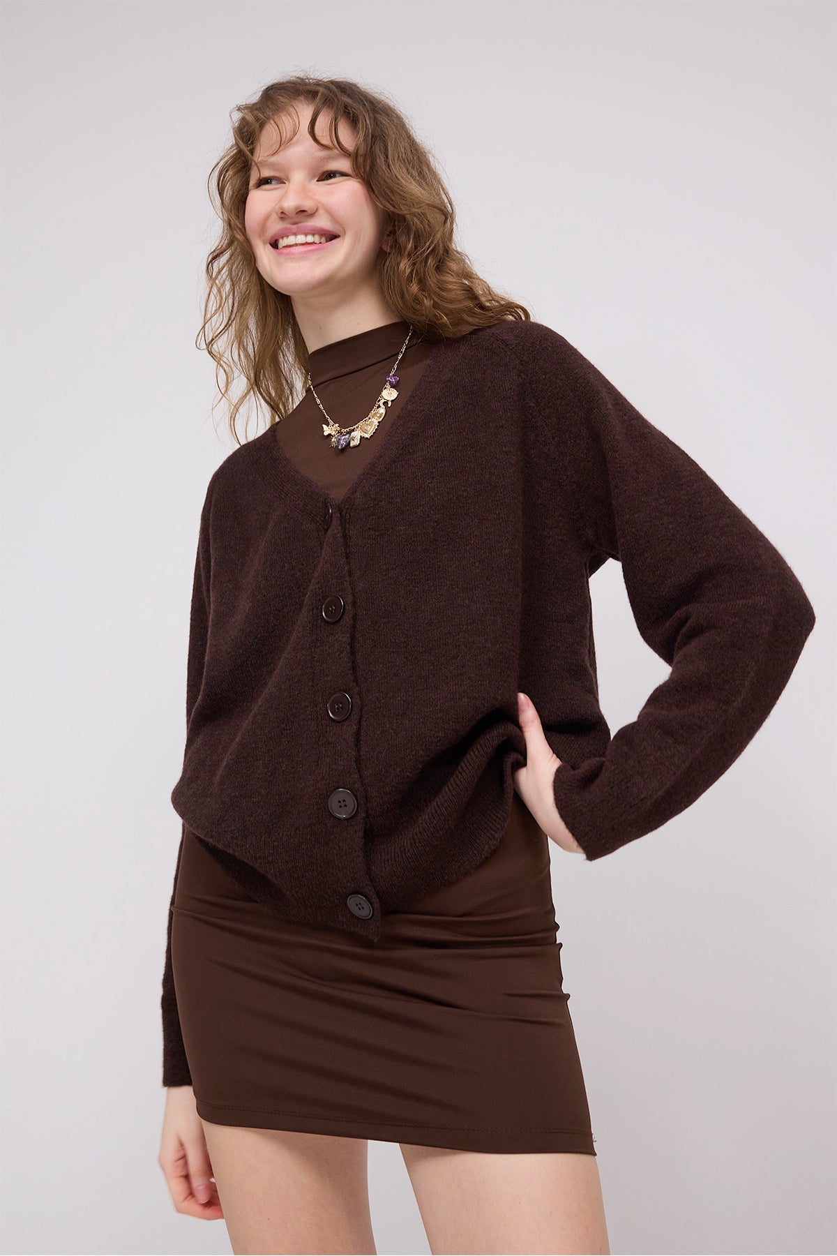 Bitter-Coffee_Buttoned-Knitted-Cardigan-addax