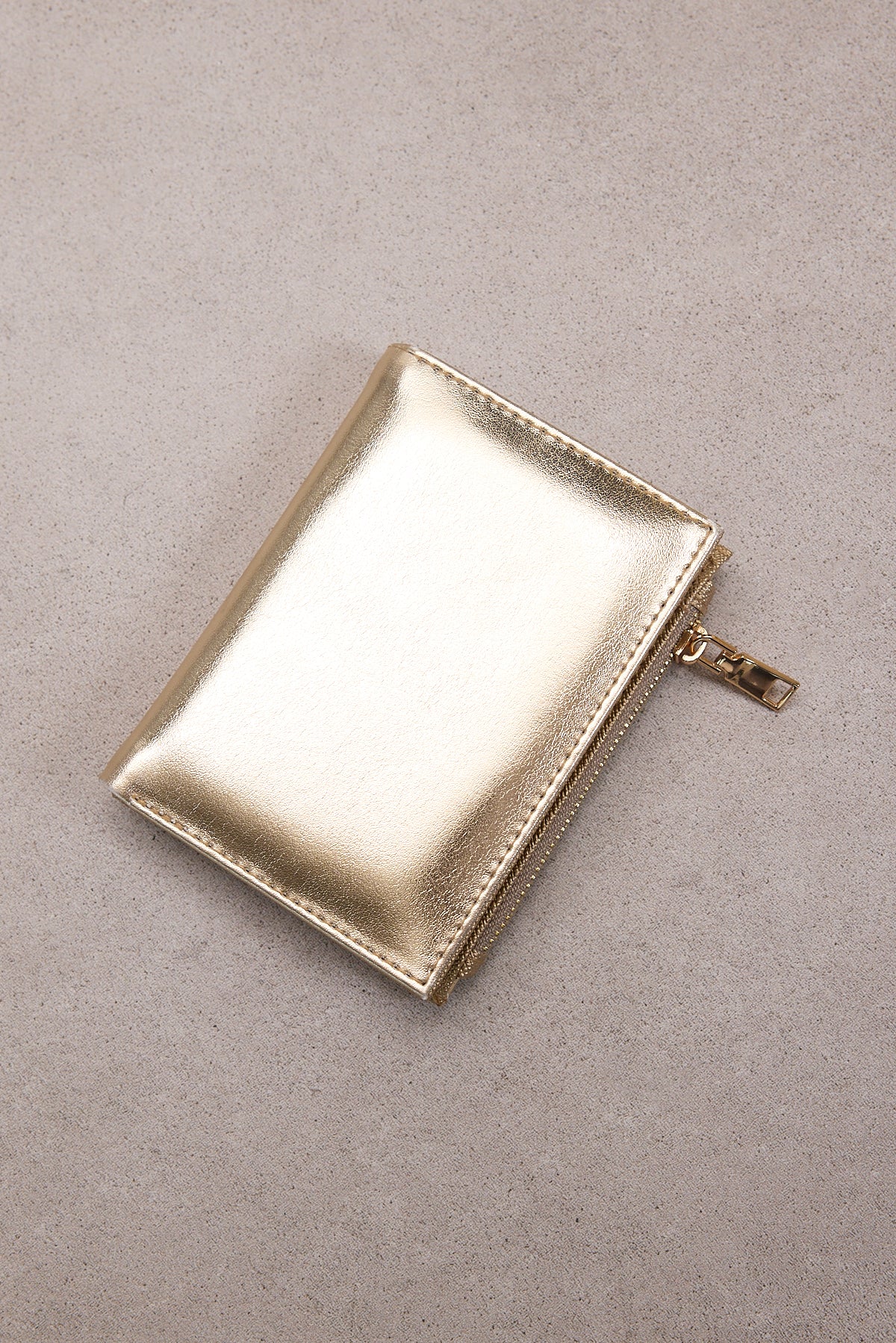 Gold_Zippered-Snap-Closure-Wallet-addax