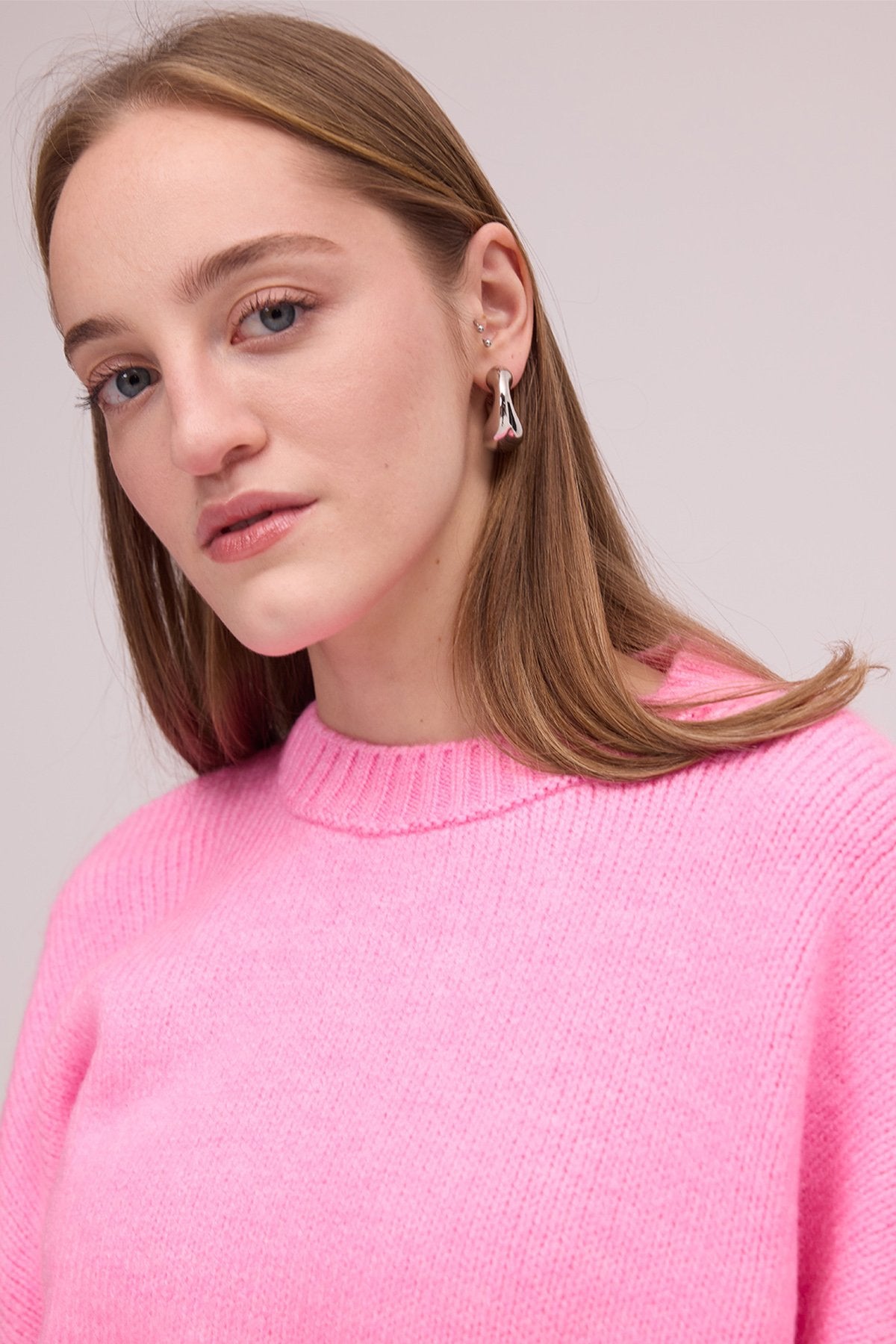 Pink_Crew-Neck-Basic-Knitwear-Sweater-addax