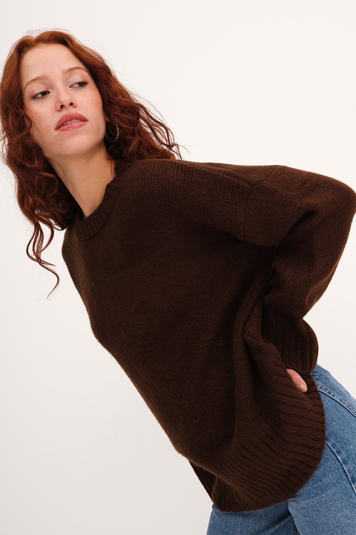 Brown_Crew-Neck-Basic-Knitwear-Sweater-addax