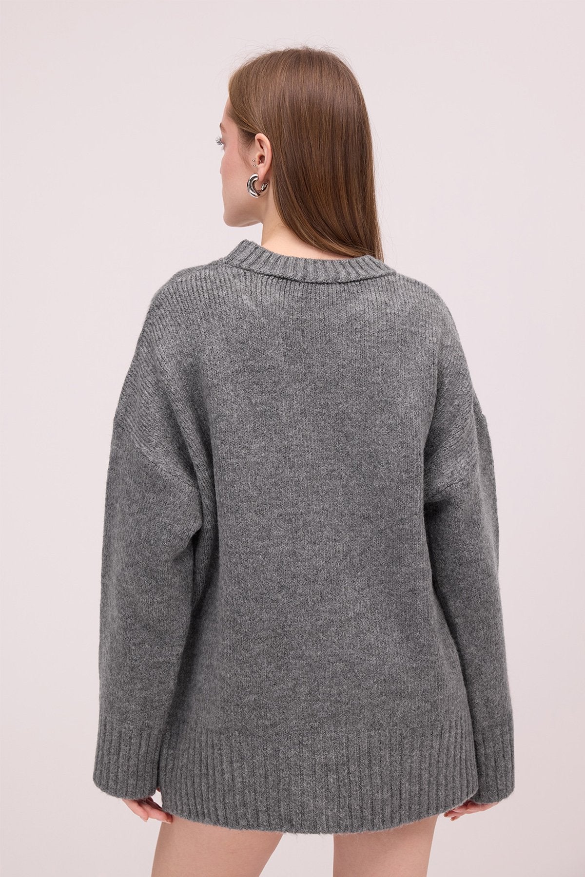 Grey-Melange_Crew-Neck-Basic-Knitwear-Sweater-addax