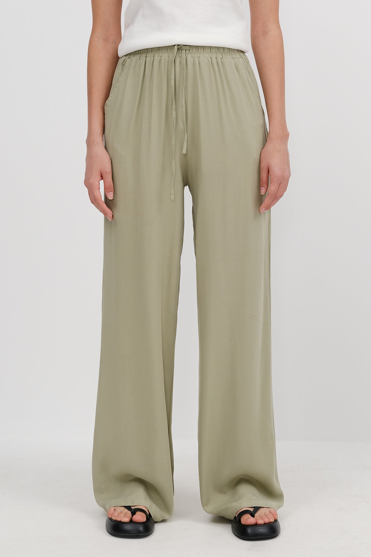 Oil-Green_Front-Tie-Wide-Leg-Pants-addax