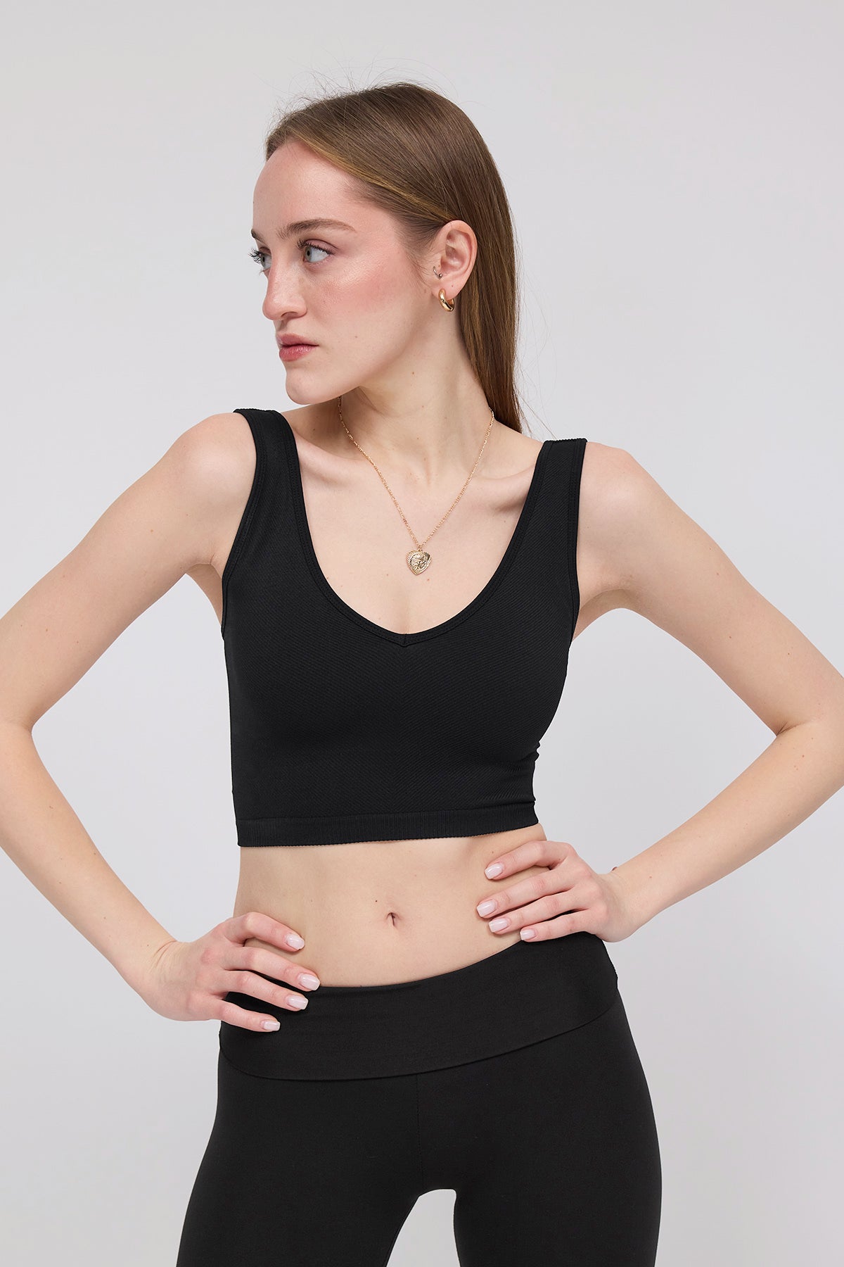 Black_V-Neck-Short-Tank-Top-addax