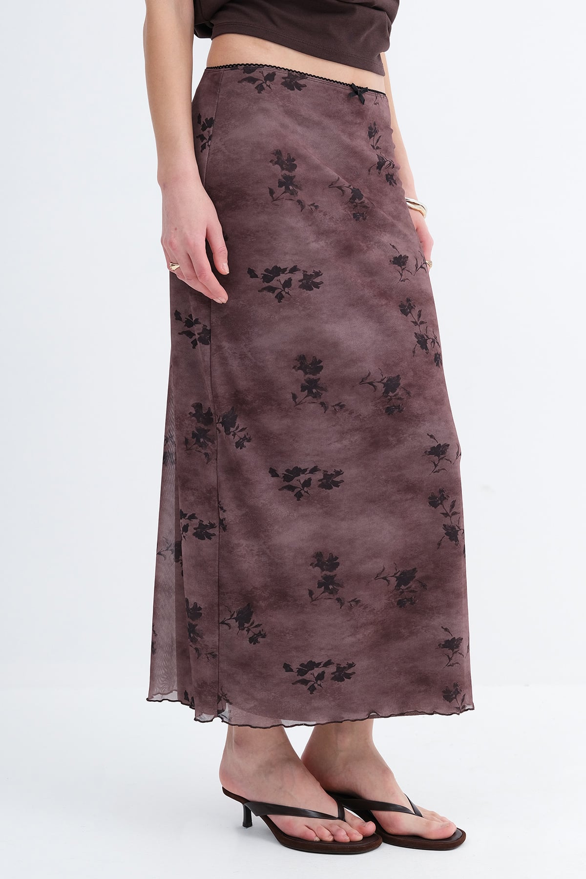 Light-Brown_Floral-Patterned-Lined-Midi-Skirt-addax