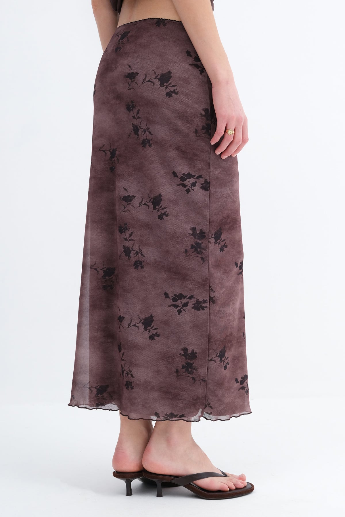 Light-Brown_Floral-Patterned-Lined-Midi-Skirt-addax