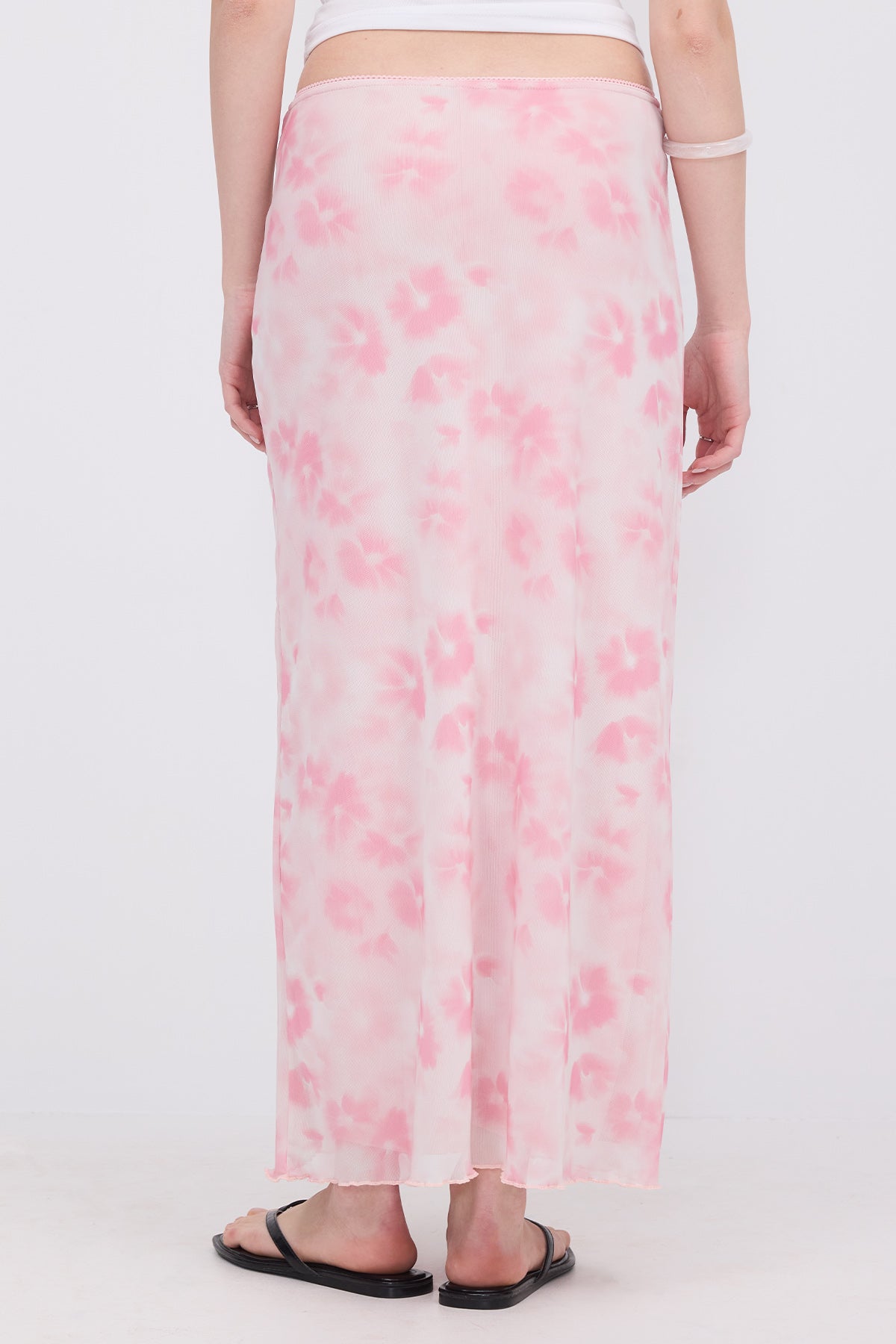 Begonia_Floral-Patterned-Lined-Midi-Skirt-addax