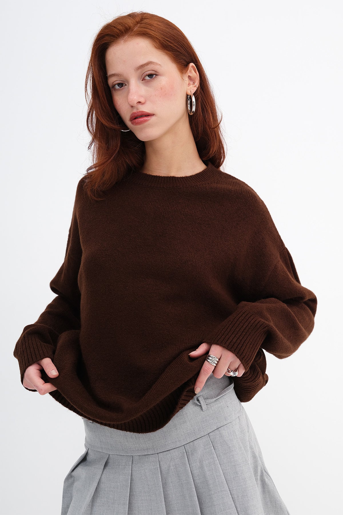 Brown_Crew-Neck-Basic-Knitwear-Sweater-addax