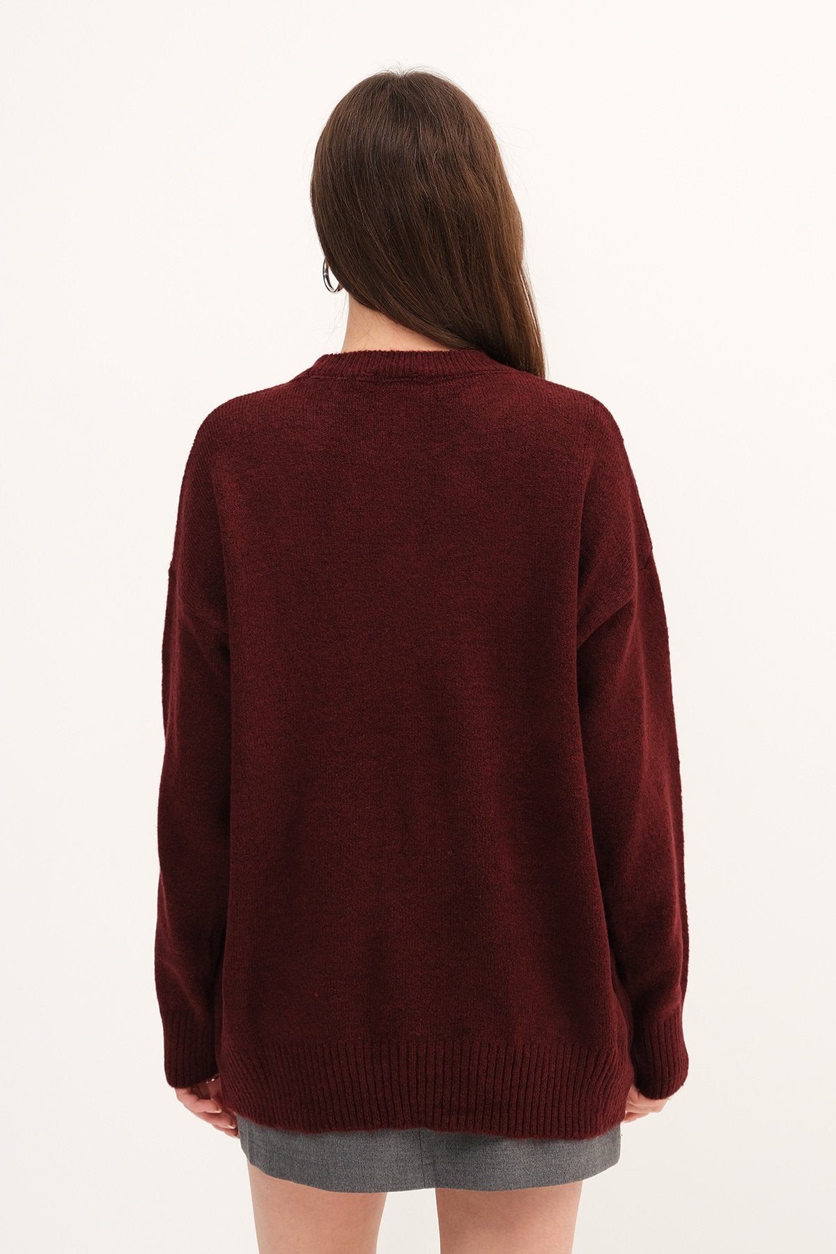 Burgundy_Crew-Neck-Basic-Knitwear-Sweater-addax