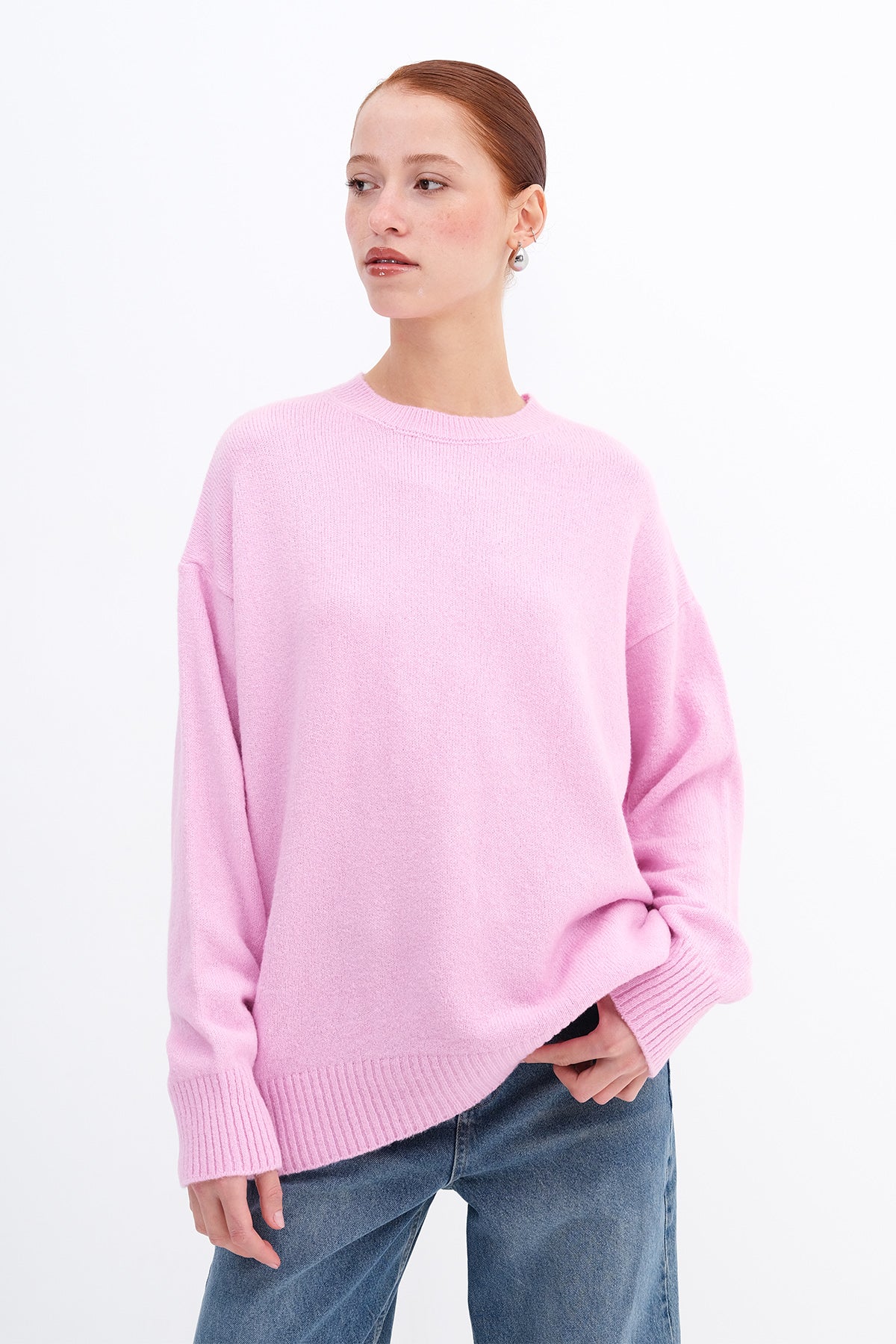 Light-Pink_Crew-Neck-Basic-Knitwear-Sweater-addax