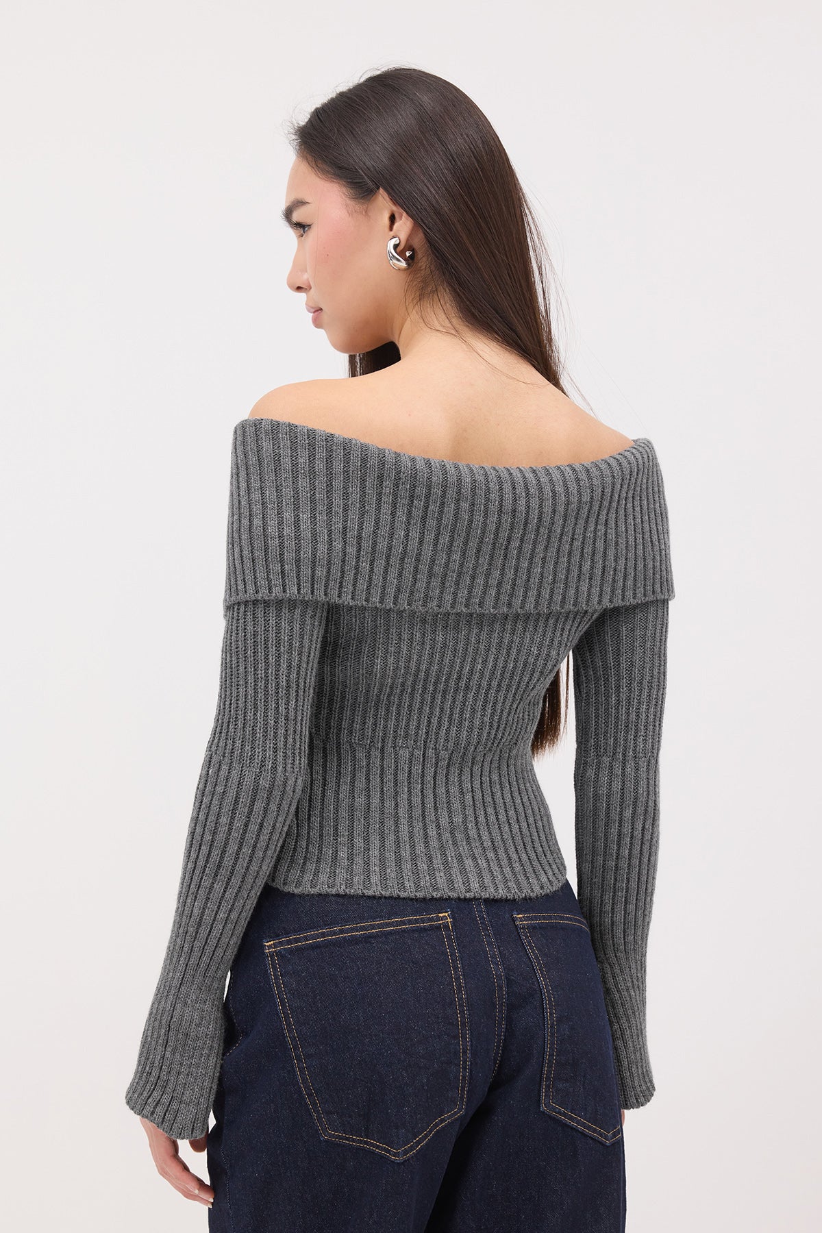 Charcoal_Zippered-Knitwear-Cardigan-addax