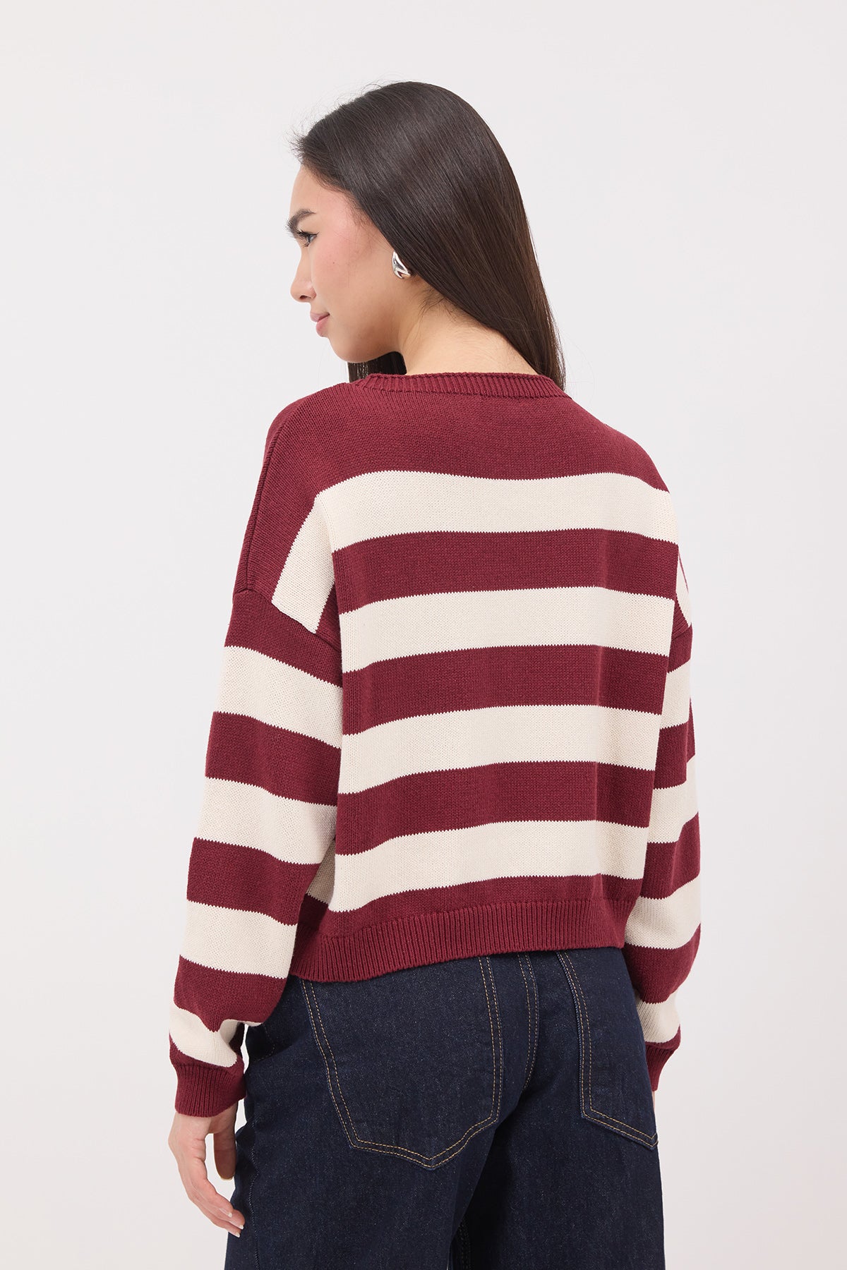 Stone---Burgundy_Striped-Knit-Sweater-addax