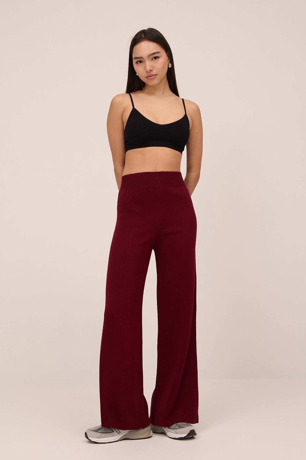 Burgundy_High-Waist-Knit-Wide-Leg-Trousers-addax