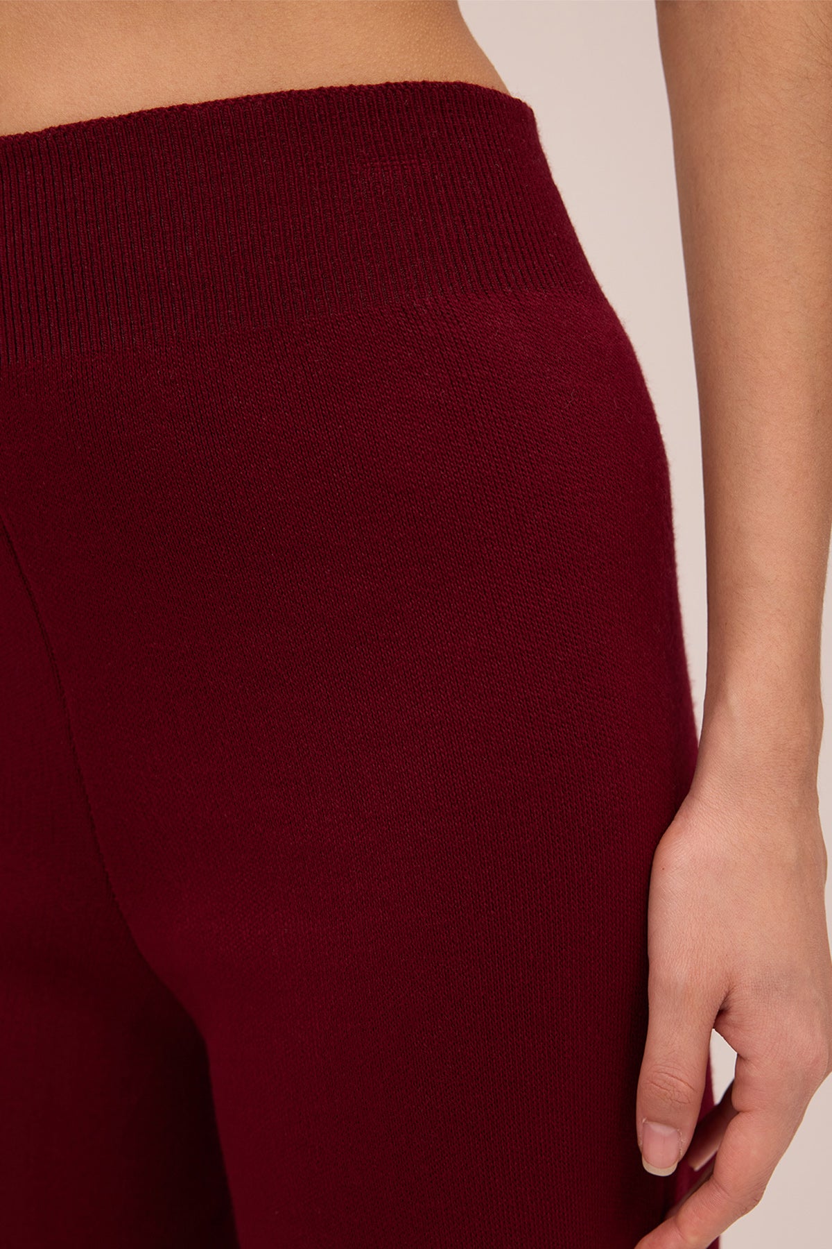 Burgundy_High-Waist-Knit-Wide-Leg-Trousers-addax