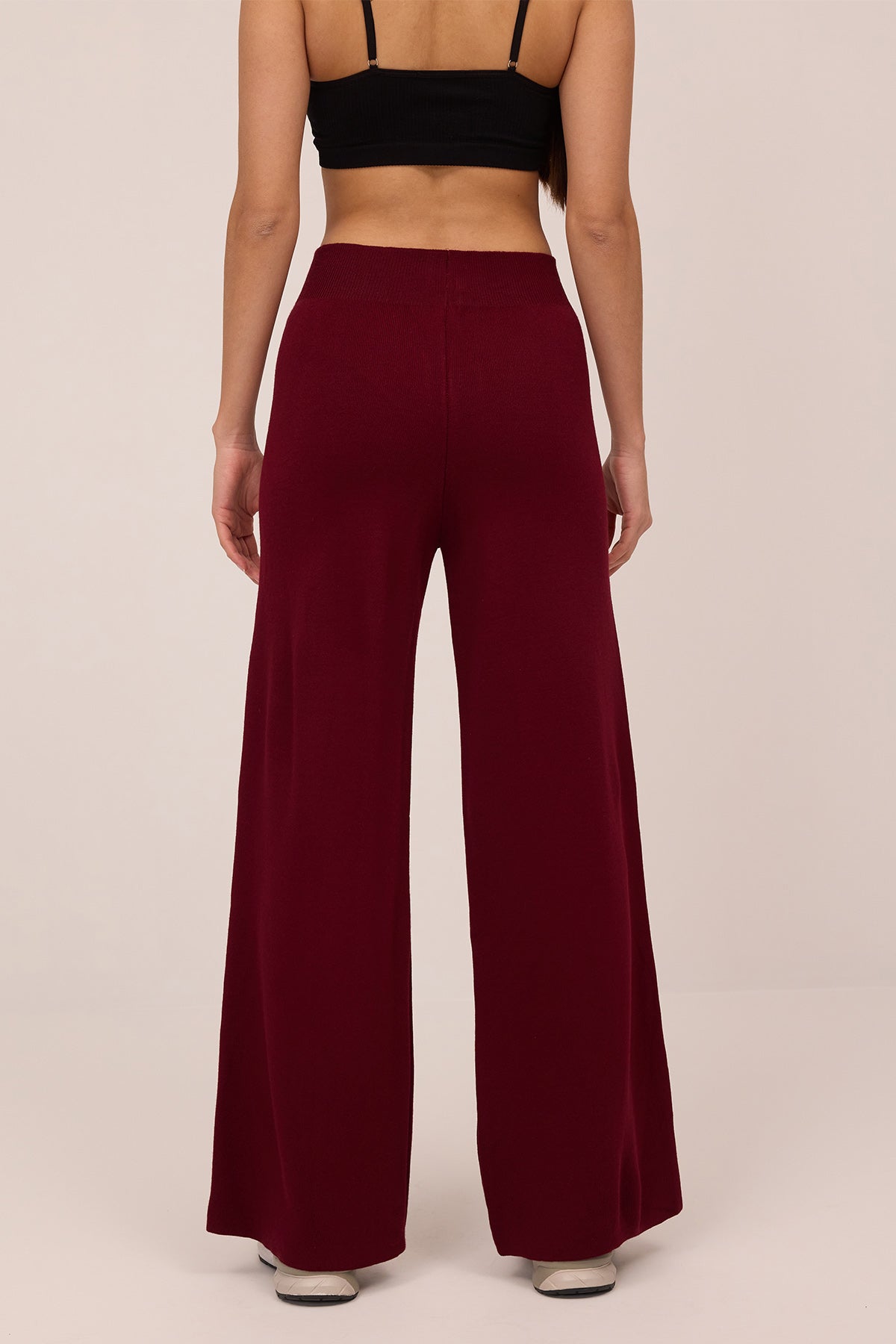 Burgundy_High-Waist-Knit-Wide-Leg-Trousers-addax