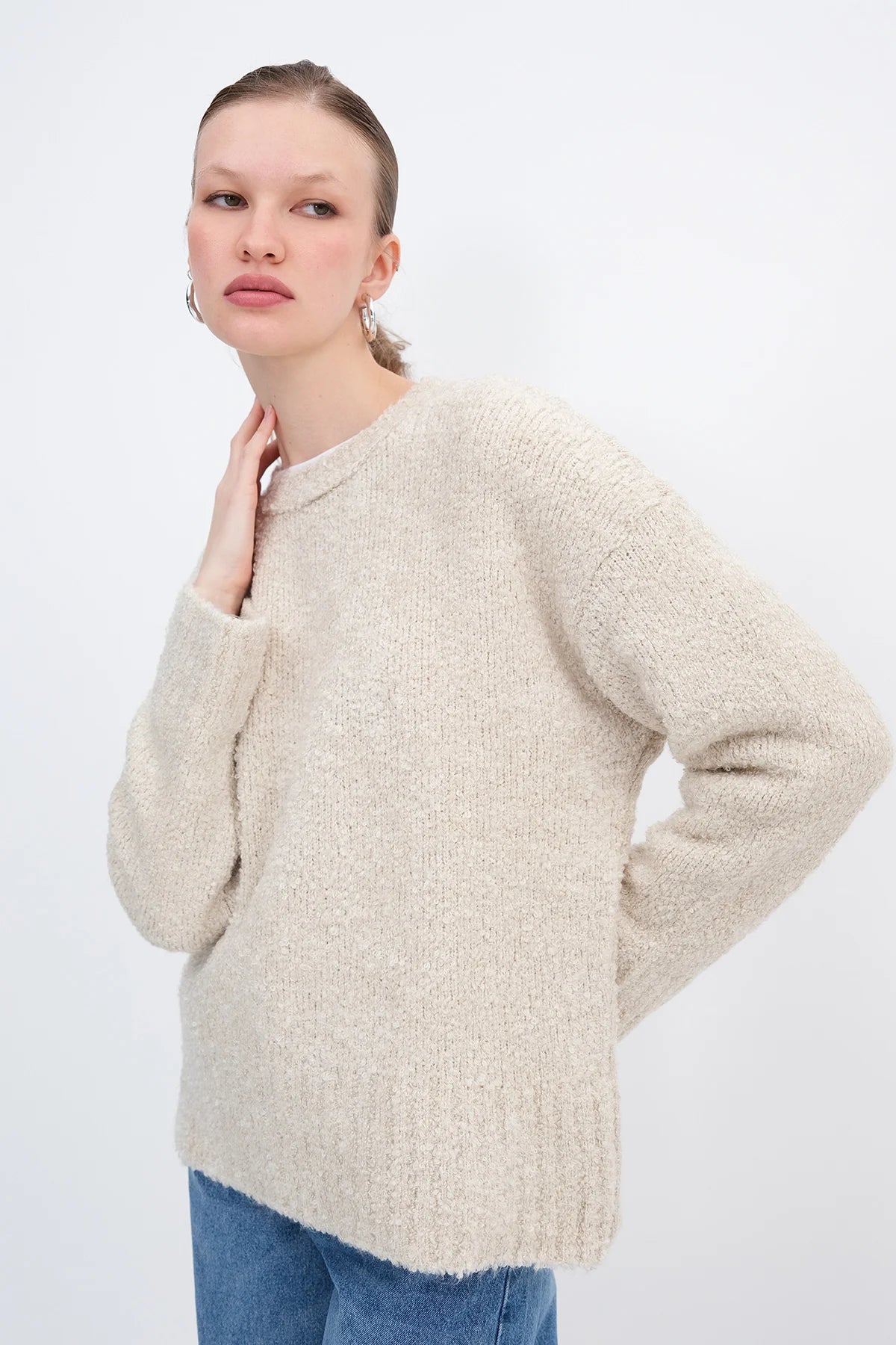 Stone_Soft-Textured-Sweater-addax