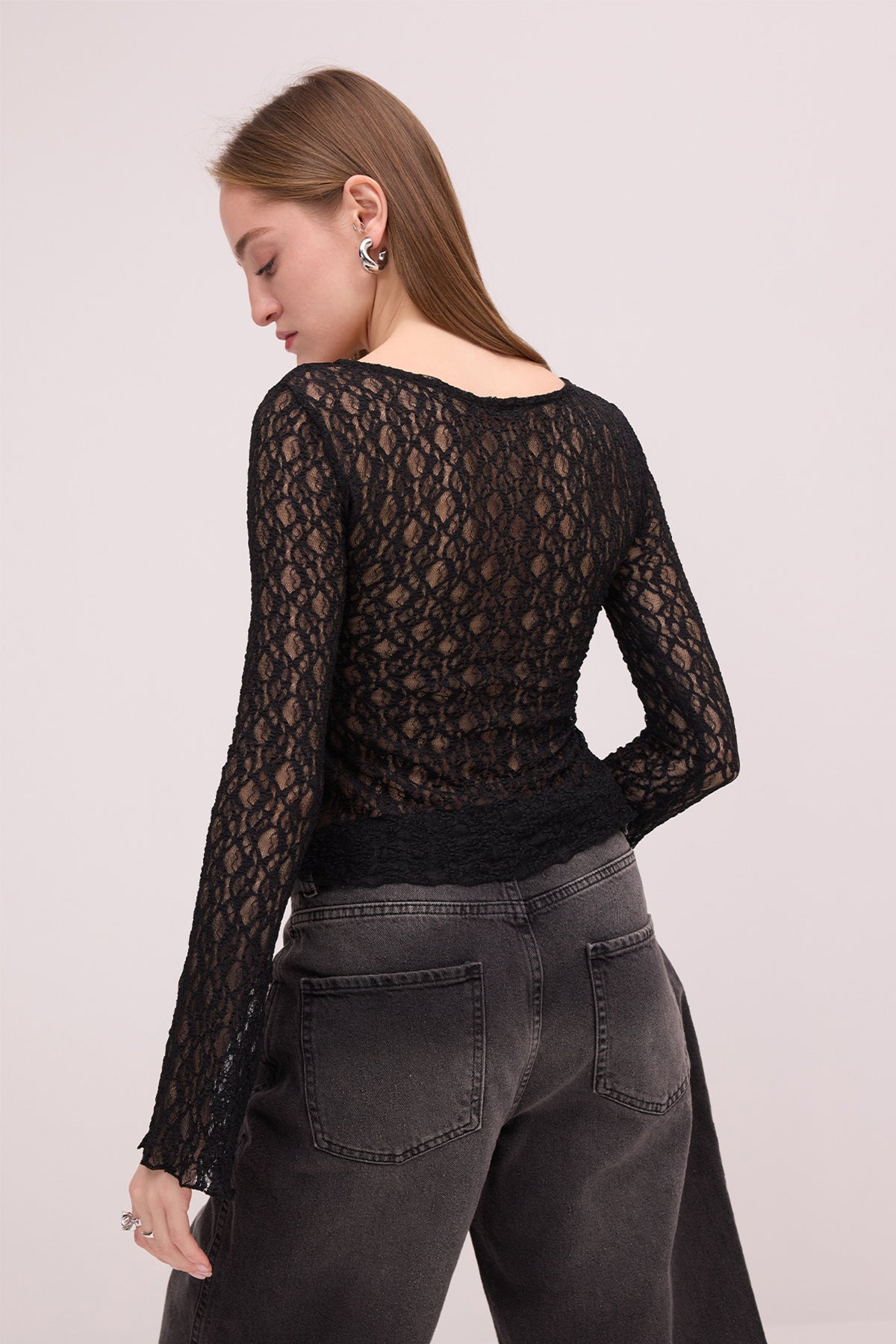 Black_Gathered-Front-Transparent-Blouse-addax