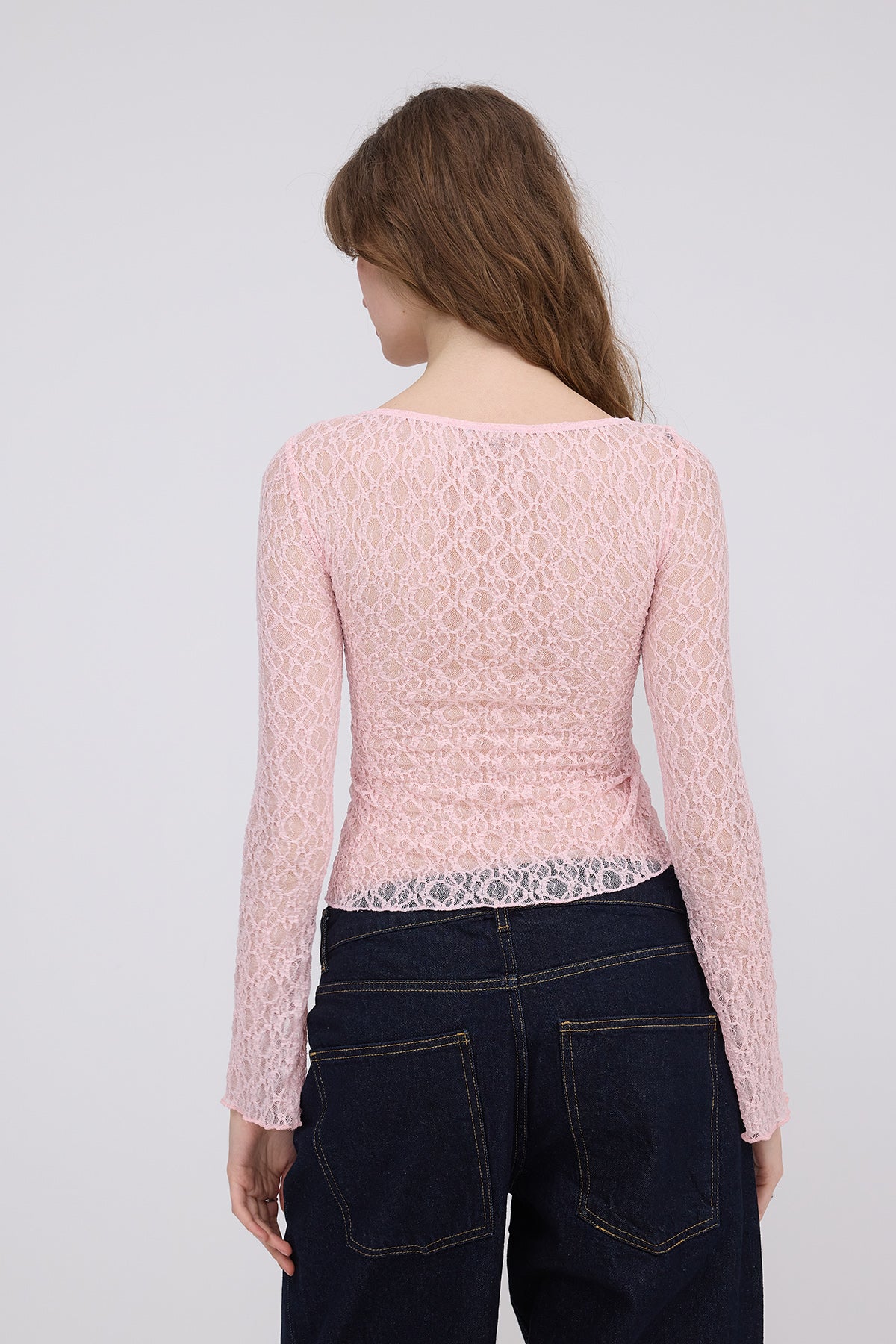 Lotus_Gathered-Front-Transparent-Blouse-addax