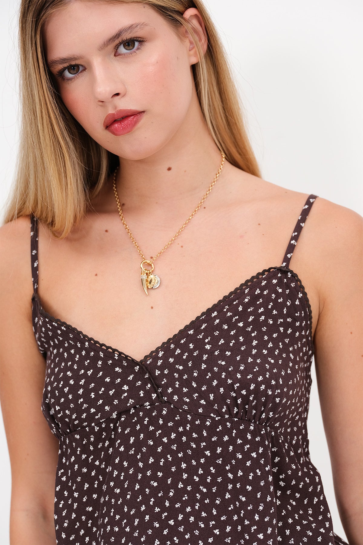 Brown_Strappy-Patterned-Blouse-addax