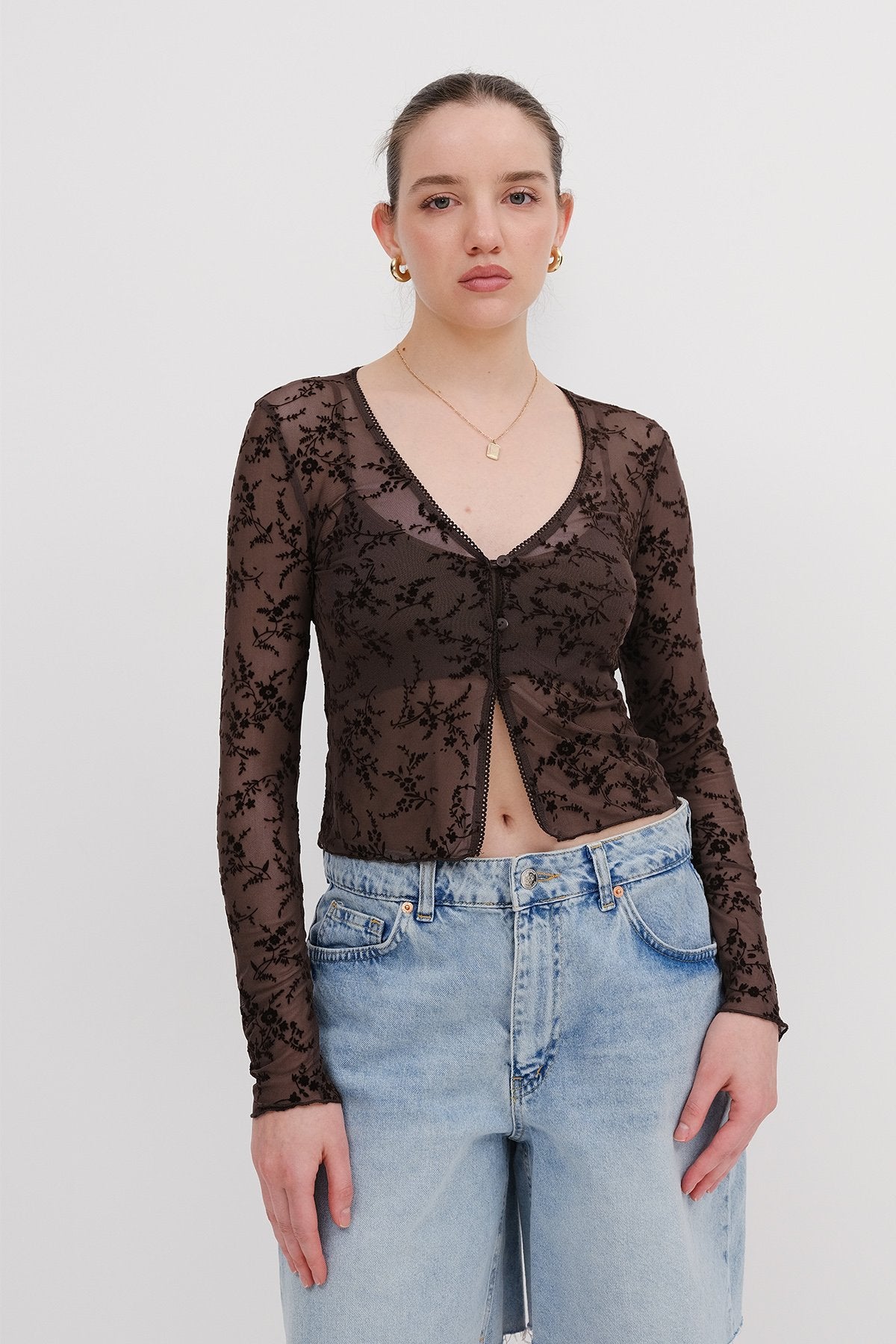 Brown_Patterned-Blouse-addax