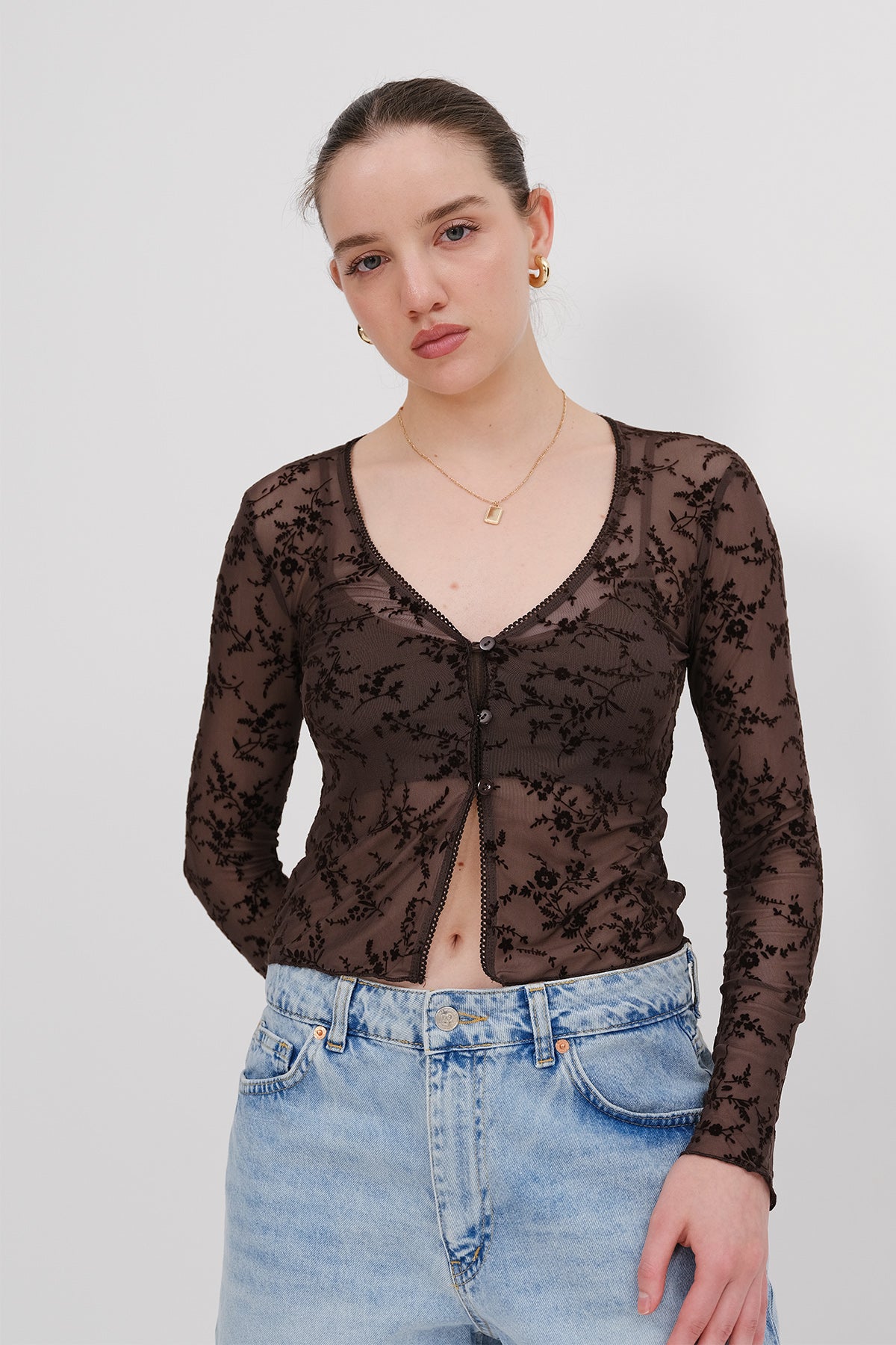 Brown_Patterned-Blouse-addax