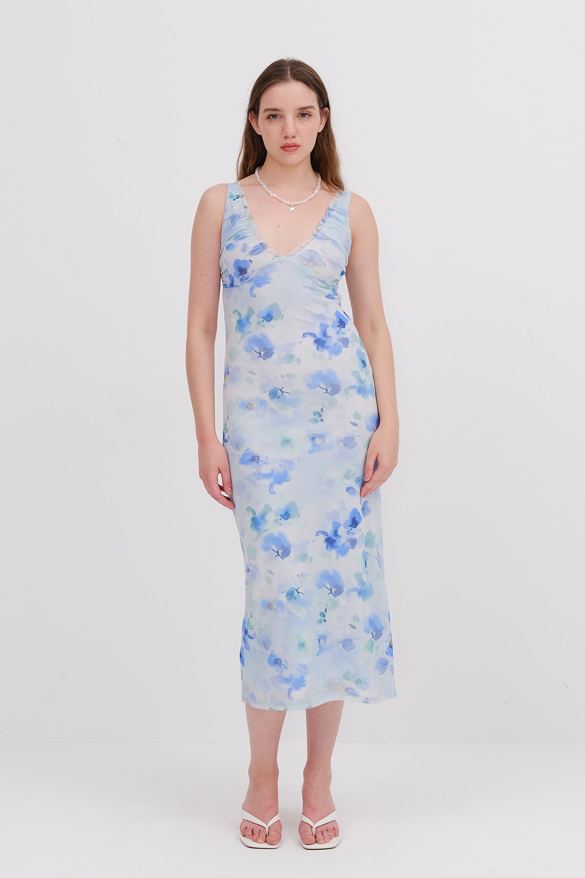 Blue_Floral-Patterned-Tulle-Midi-Dress-addax