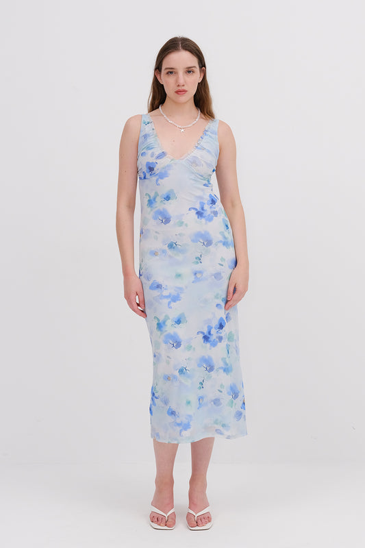 Blue_Floral-Patterned-Tulle-Midi-Dress-addax