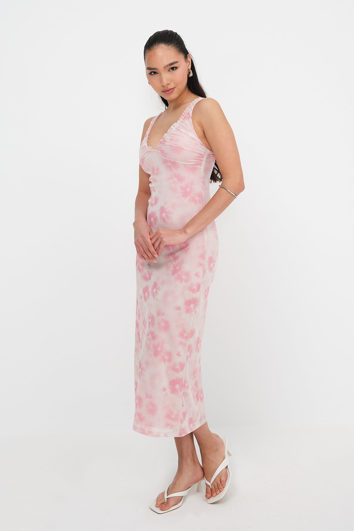 Begonia_Floral-Patterned-Tulle-Midi-Dress-addax