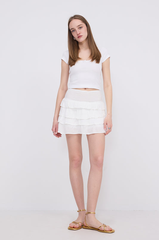 Ecru_Frilled-Mini-Skirt-addax