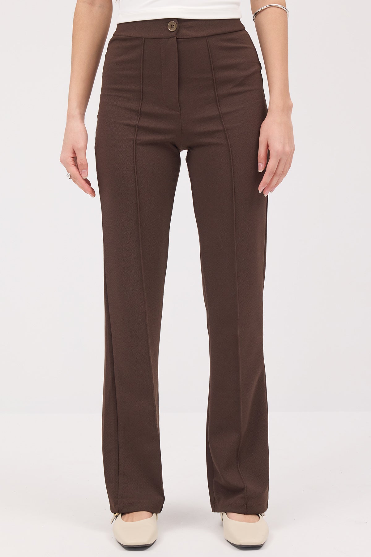 Brown_Wide-Leg-Trousers-with-Stitching-Detail-addax