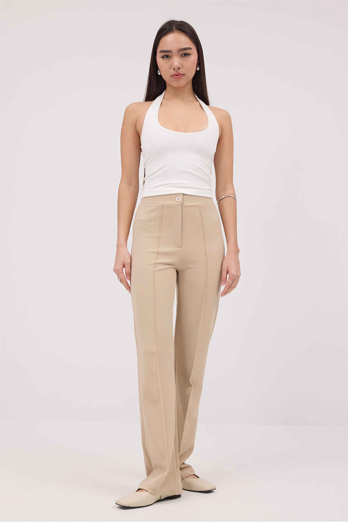 Beige_Wide-Leg-Trousers-with-Stitching-Detail-addax