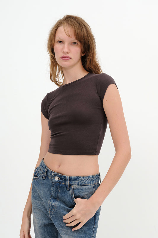 Soft-Brown_Short-Sleeve-Basic-T-shirt-addax