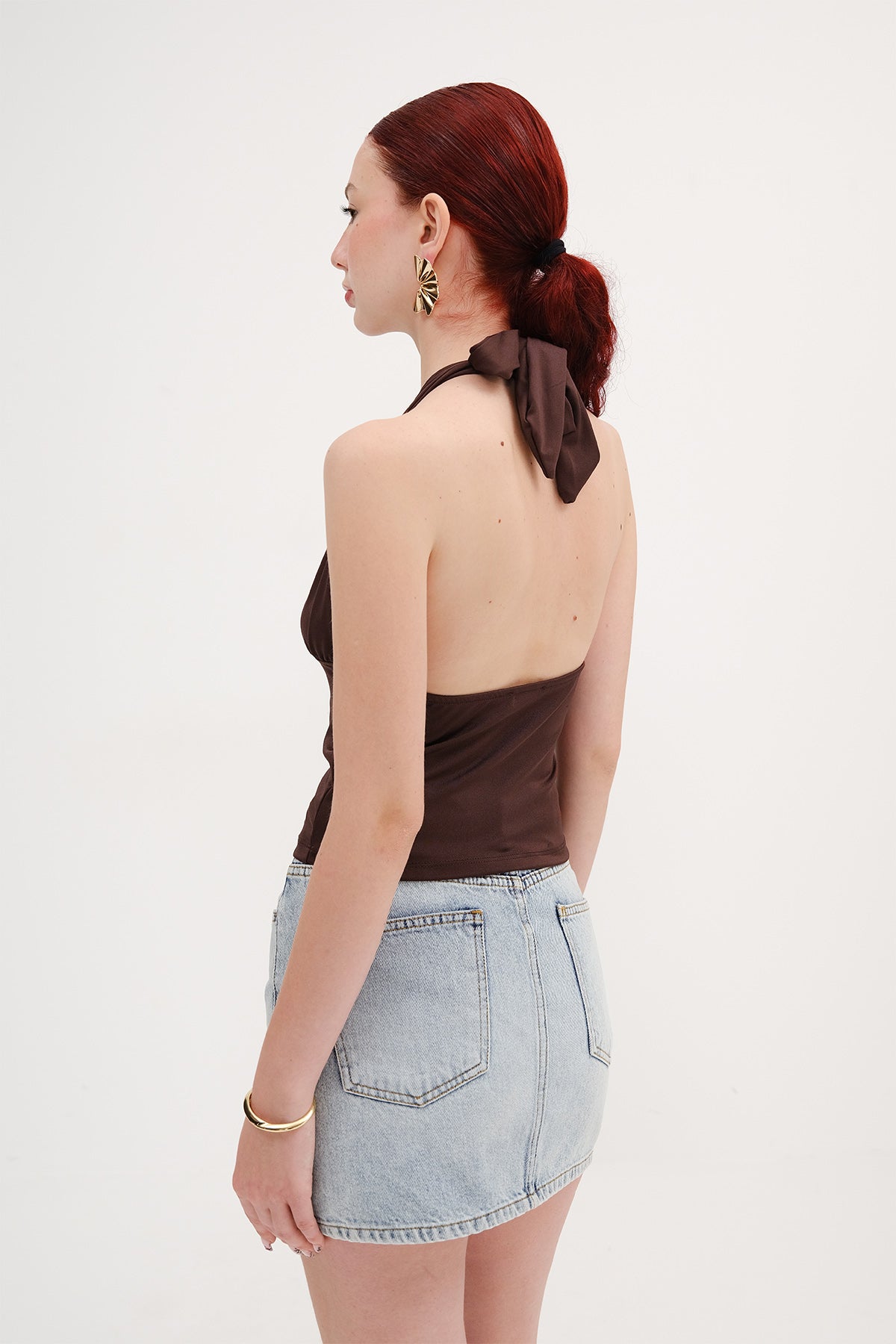 Brown_Halter-Neck-Crop-Blouse-addax