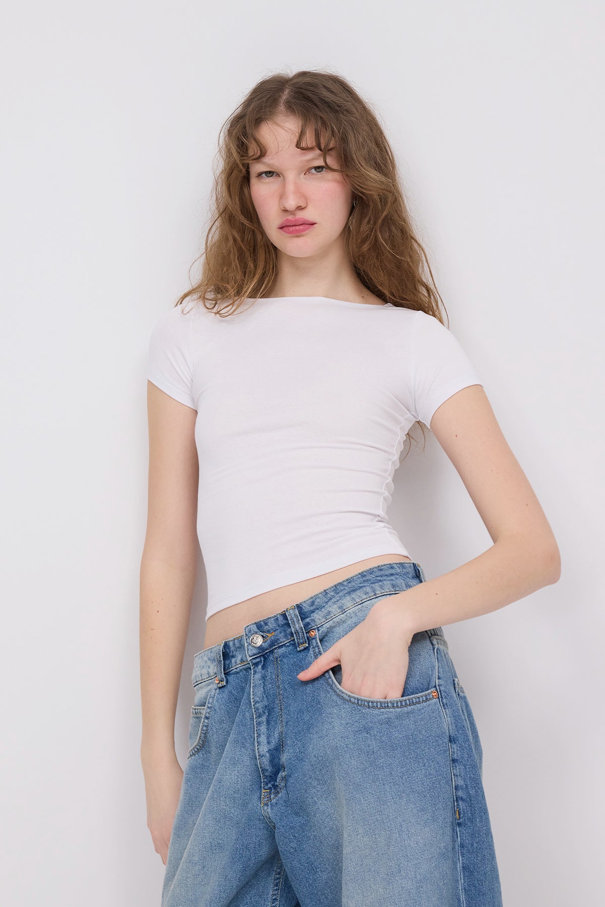 White_Short-Sleeve-Modal-T-shirt-addax