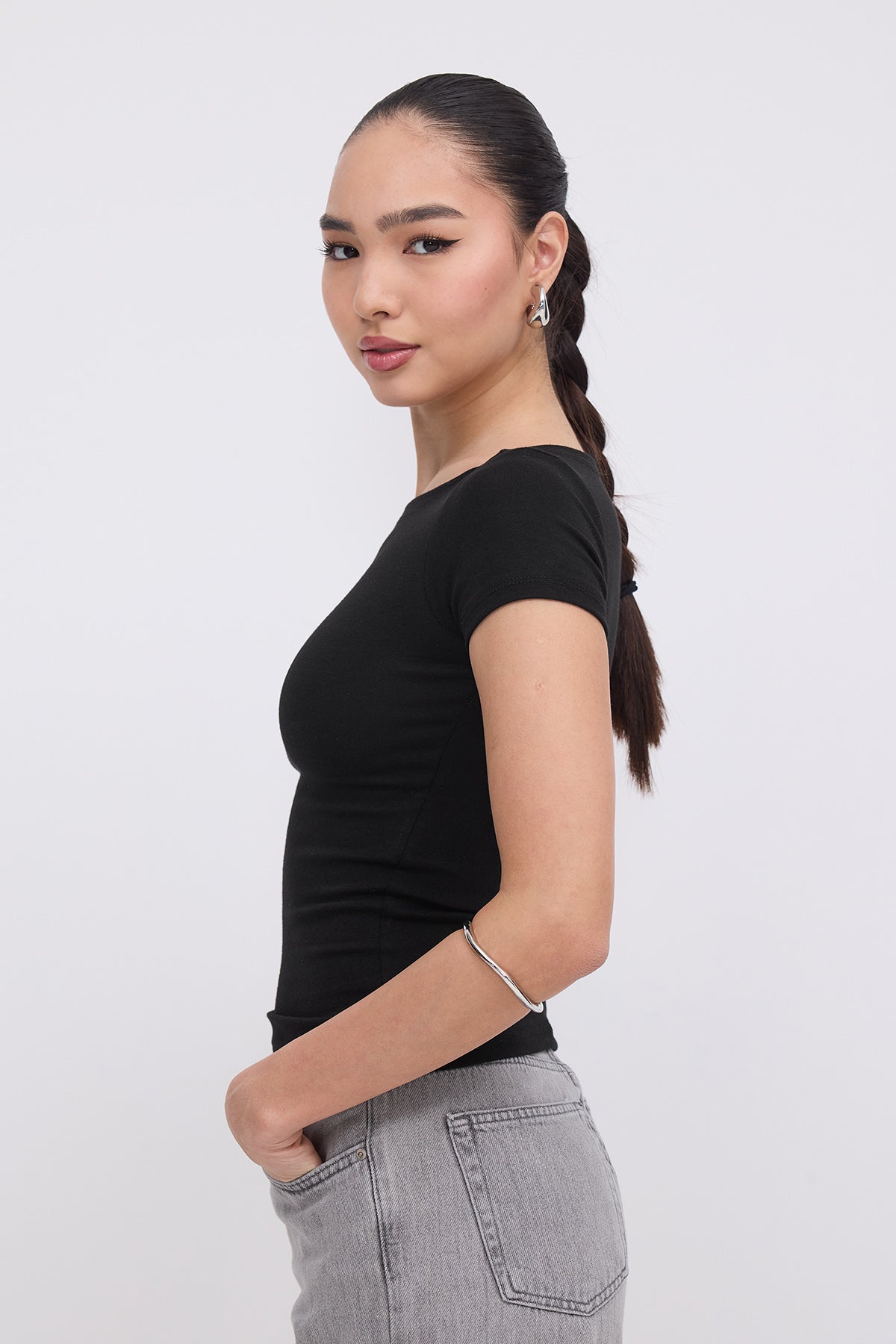 Black_Short-Sleeve-Modal-T-shirt-addax