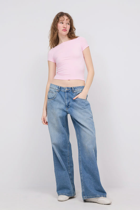 Pink_Short-Sleeve-Modal-T-shirt-addax